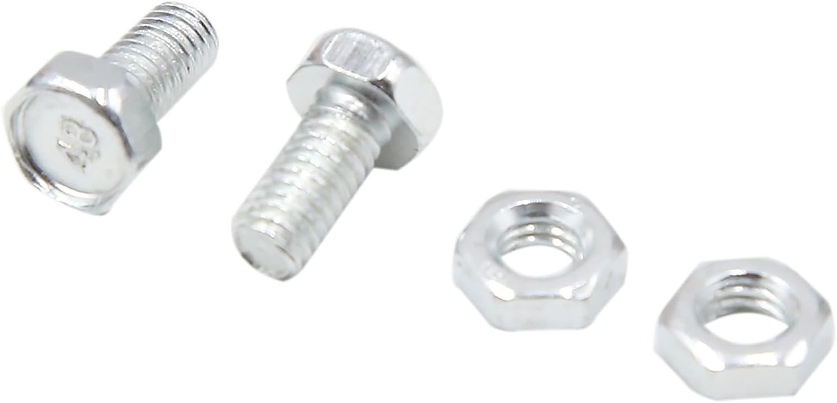 Uxcell Black Universal Motorcycle Adjustable License Number Plate Bracket Frame Holder image number 5