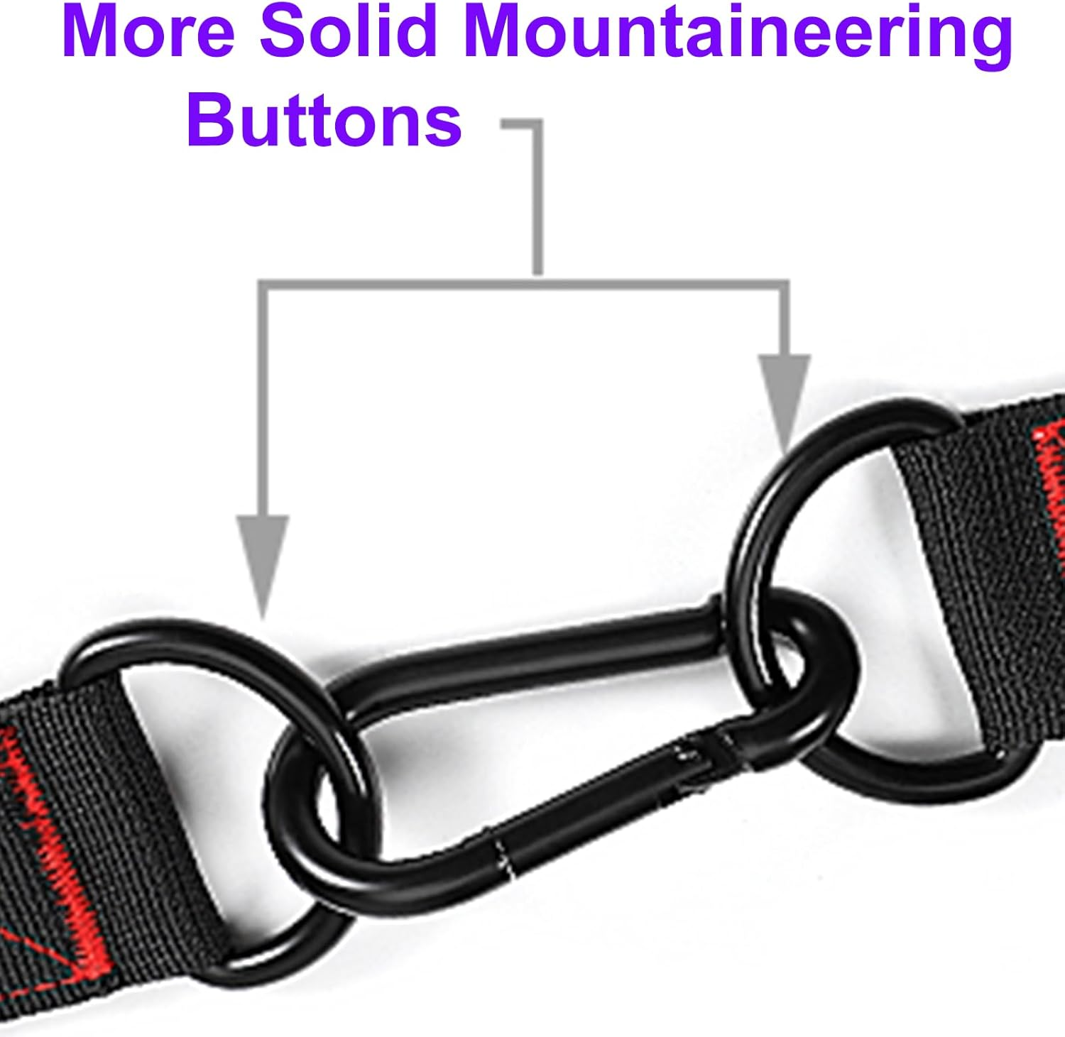 Gym Accessories, Double D Ring LAT Pulldown Attachment,Cable Machine, for Gym Rope Machine Handle Replacement Accessories, Heavy Duty Exercise Clips for Home Gym Equipment