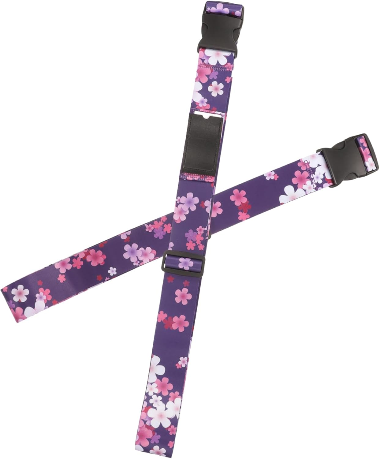 TOVINANNA Luggage Strap Suitcase Belt Adjustable Heavy Duty Luggage Wrap for Travel Connector Strap Holder image number 1