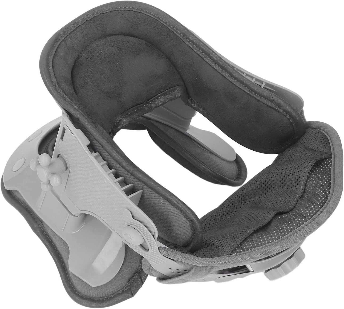 Cervical Neck Traction Device, Adjustable Heated Neck Pillow Neck Decompression Device for Pain Relief, Electric Neck Braces for Neck Pain and Support, Compress Neck Stretcher image number 3