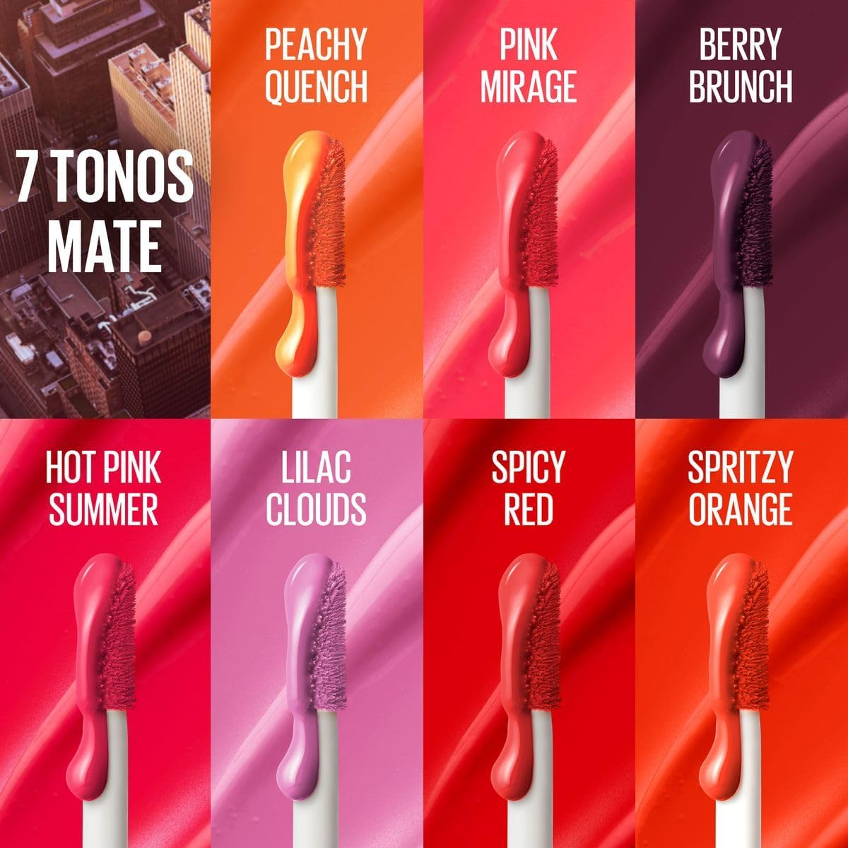 Maybelline 12H Longwear Sunkisser Hazy Matte Liquid Blush, Pink Mirage, 4.7 Ml - 32 Lilac Clouds image number 4