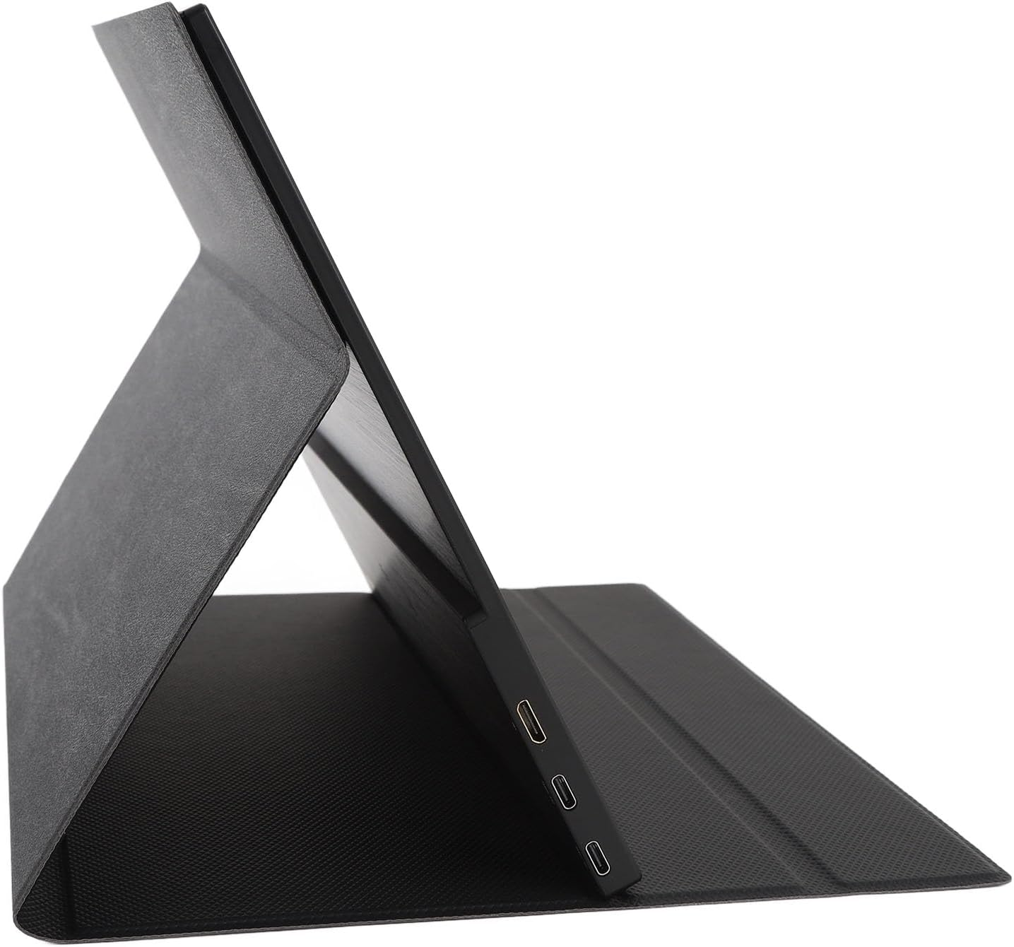 14Inch 2K Portable Monitor, 2160X1440 IPS HDR Touchscreen Display with Speaker, 300 Nits, USB-C/HDMI, Plug & Play, Dual Speakers, for Laptop/Pc/Gaming/Work image number 3