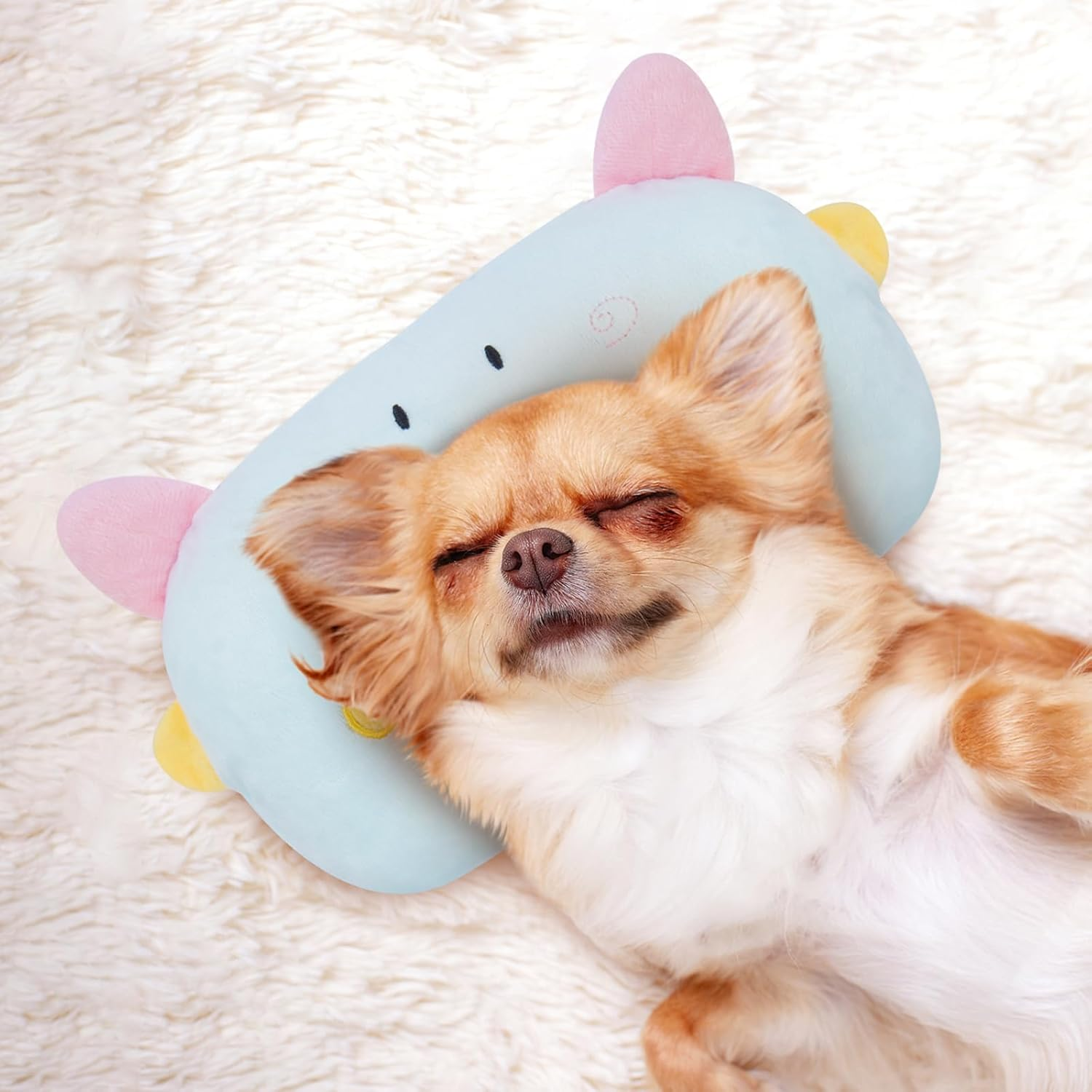 DENTRUN Cushion for Cats, Neck Cushion, Cushion for Cats, Washable, Dog Cushion, Small Dogs, Plush Toy, Cat Cuddly Toy image number 5