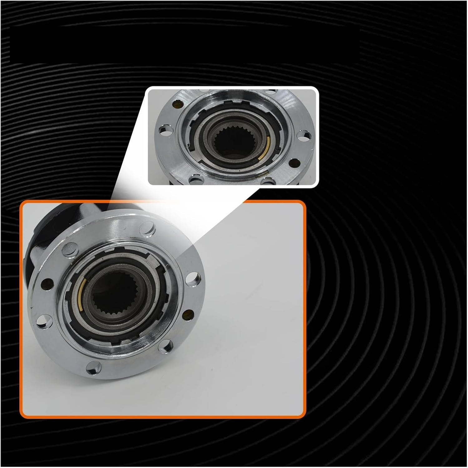 VMDWAQ Fit for Suzuki Samurai SJ413 Mechanical Hubs Free Wheel Locking Hubs Vitara Jimny SJ410 X90 4381060A00 26 Spline image number 1