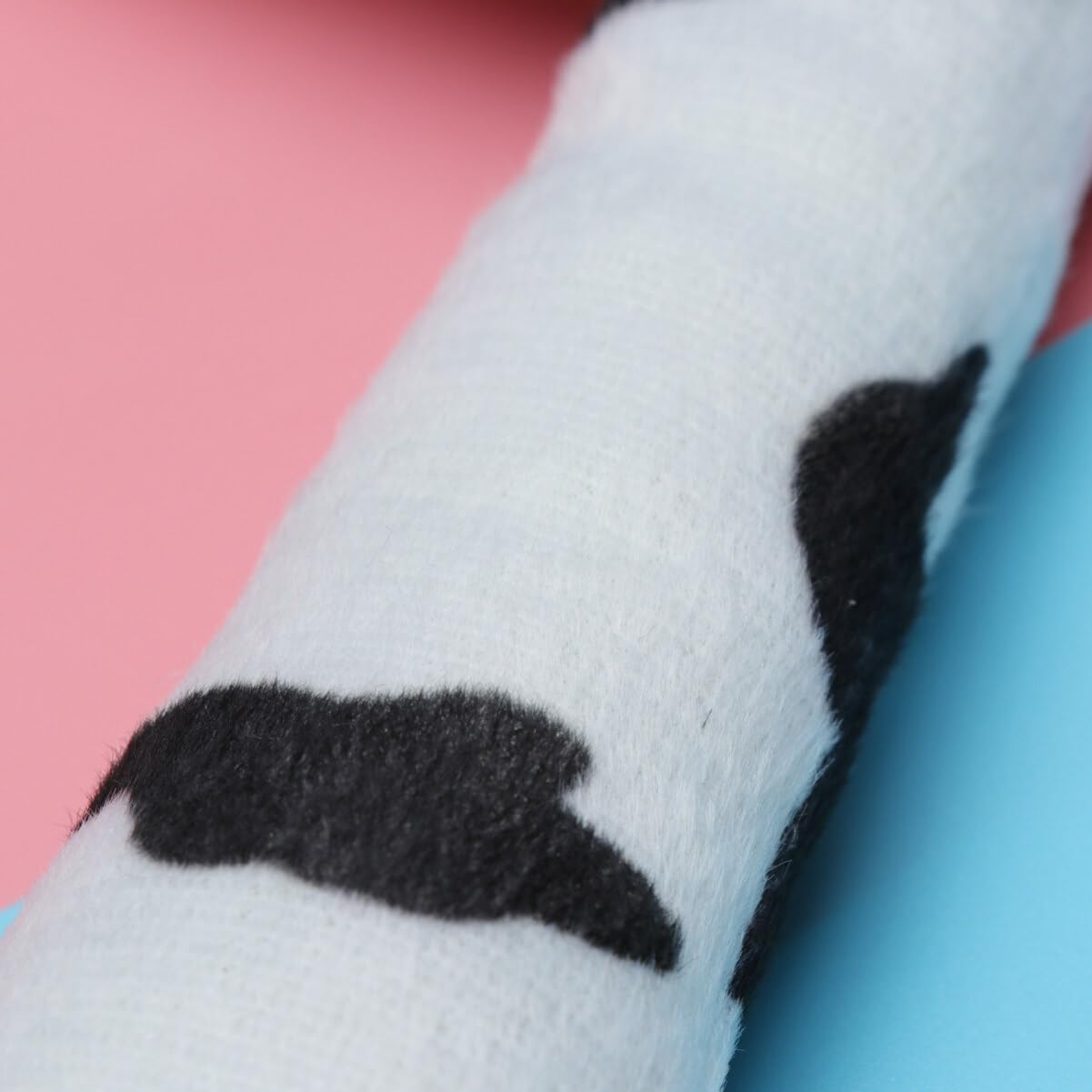 Minkissy 3Pcs Cartoon Animal Dress up Set Boys and Girls Headband Bow Tie and Tail Costume Party Supplies for Fun Dairy Cattle Party Props image number 1