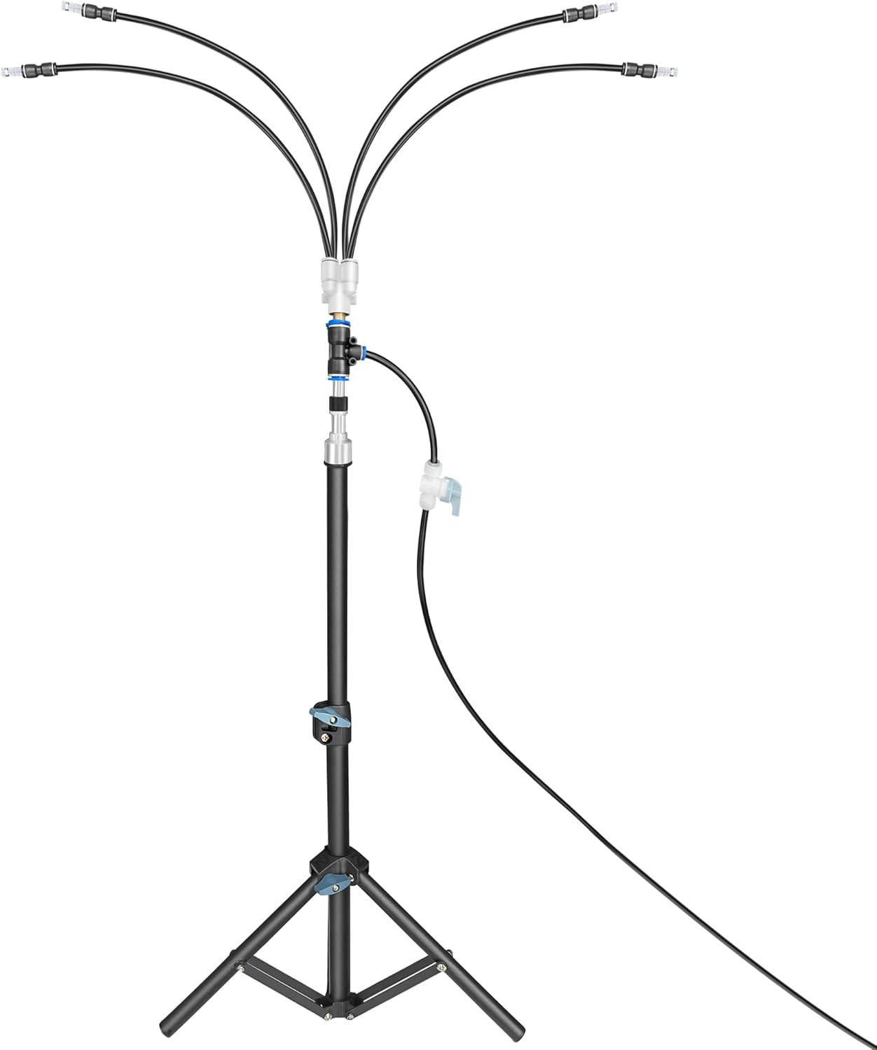 High Standing Misting System for Patio, 4-Way Misters for outside Patio, Versatile Misting Cooling System image number 1