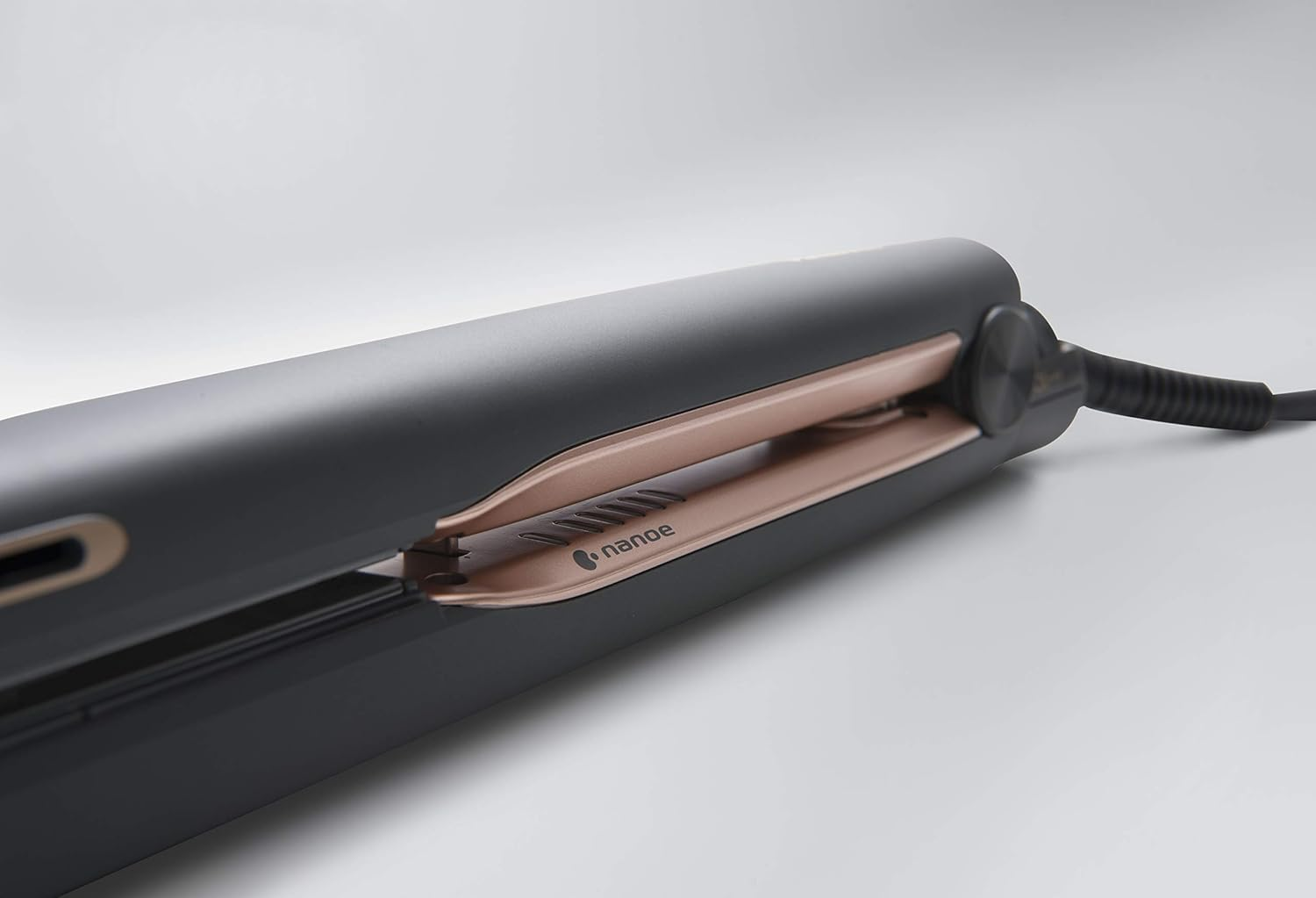 Panasonic EH-PHS9K Hair Straighteners with Nanoe&trade; Technology (Temperature Regulation, 5 Temperature Levels, Black/Rose Gold) image number 3