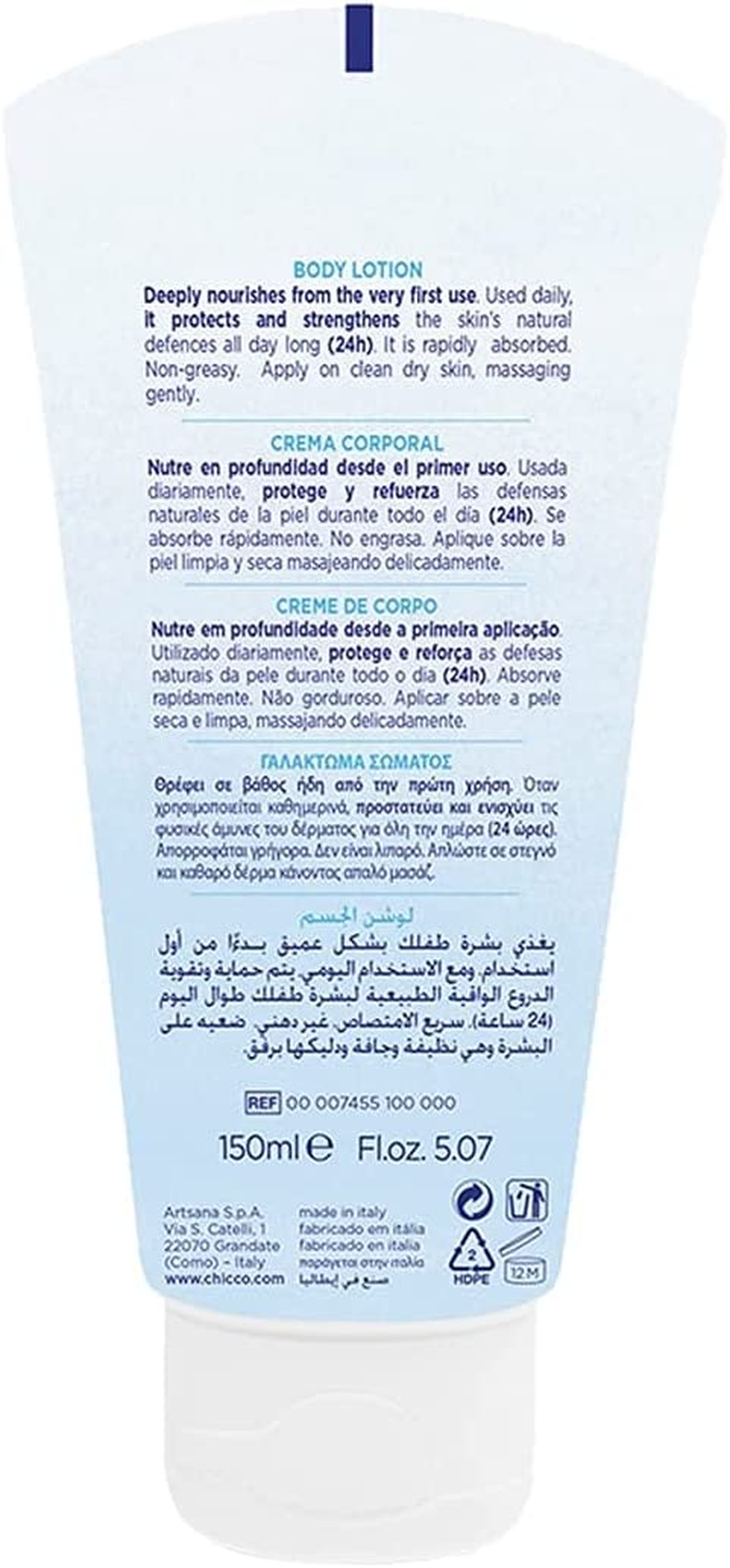 CHICCO Natural Sensations Body Lotion 150Ml image number 3