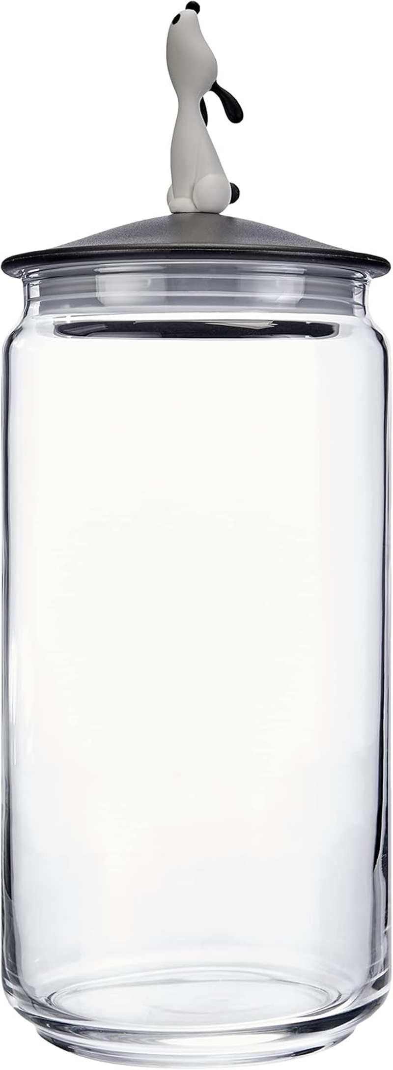 Alessi AMMI21 B Lula' Jar Container, Black, Black image number 3