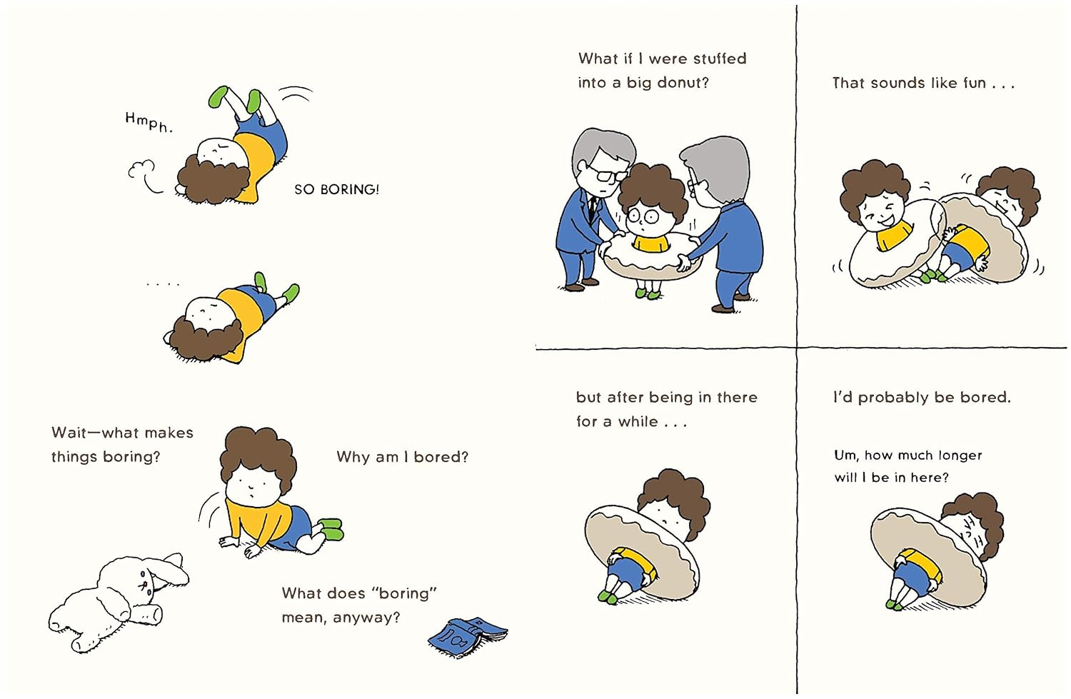 The Boring Book: (Childrens Book about Boredom, Funny Kids Picture Book, Early Elementary School Story Book) image number 2