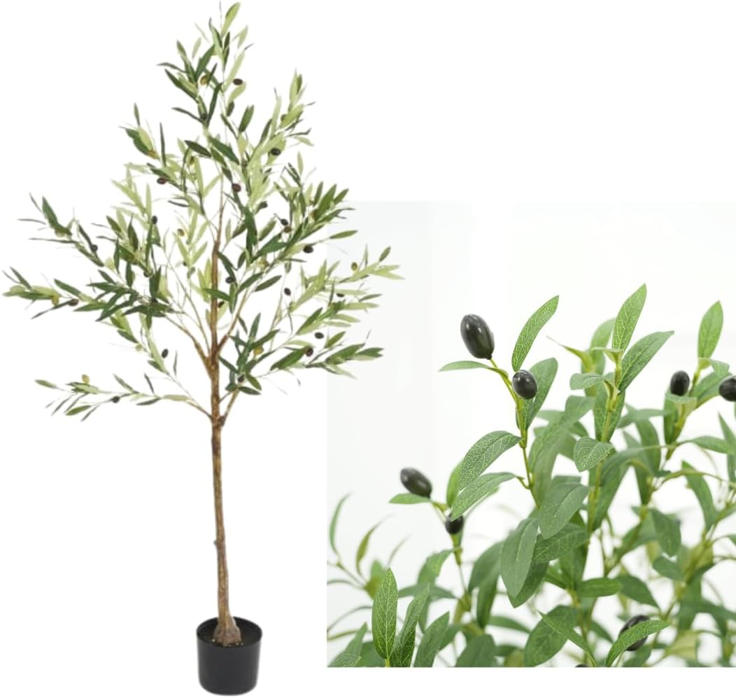 Artificial Olive Tree &ndash; Realistic Faux Potted Plant for Home & Office D&eacute;cor - 150Cm image number 1