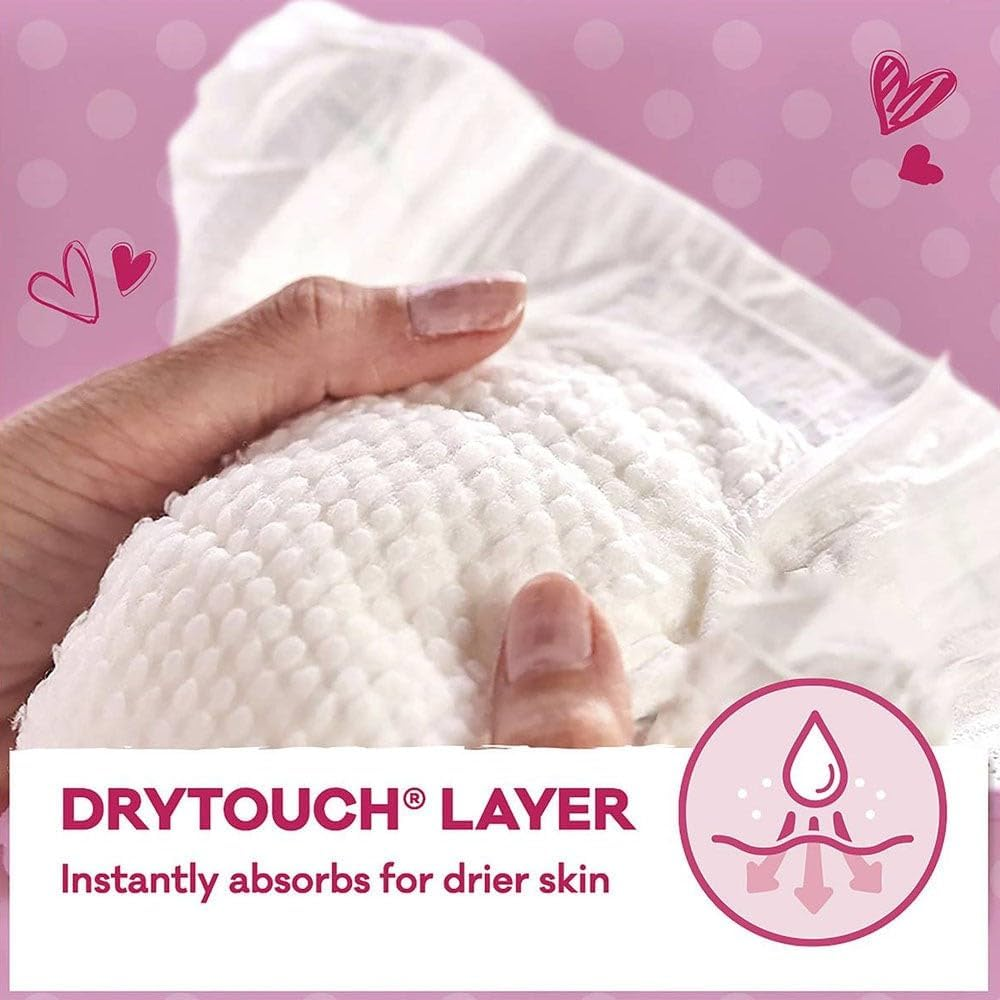 Huggies Ultra Dry Girls Nappies 90-Pieces Pack, Size 3 image number 1