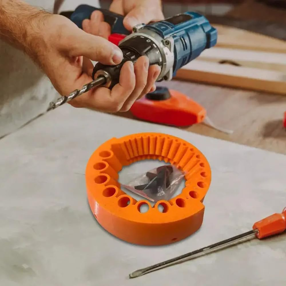 OZSTOCK 3D Drill Bit Sharpener for 125Mm Angle Grinder &ndash; High-Performance Multi-Angle Drill Sharpening Tool for Metal, Wood & Masonry Bits &ndash; Fast, Precise, Easy Attachment for Workshop & DIY Use image number 3