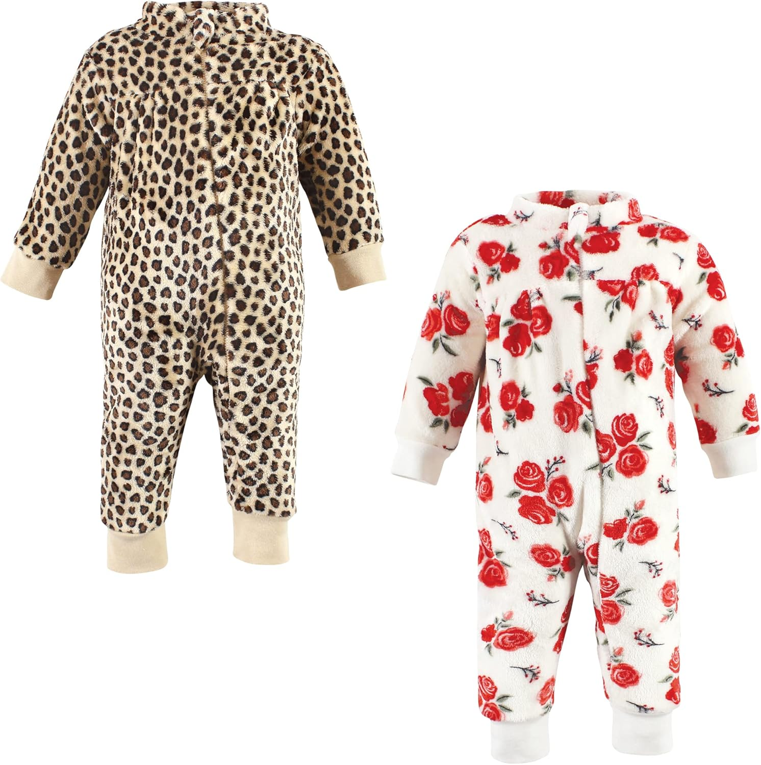 Hudson Baby Baby-Girls Plush Jumpsuits