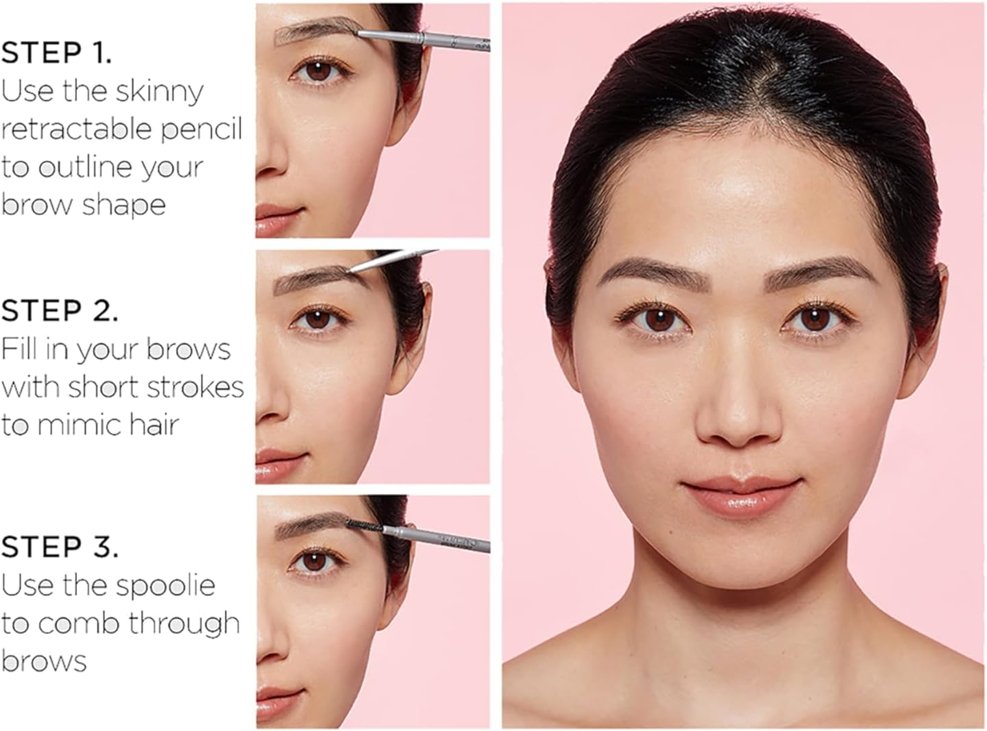 L&rsquo;Or&eacute;al Paris Brow Artist Skinny Definer 108 Dark Brunette, 108 Dark Brunette, - Dark Brunette image number 3