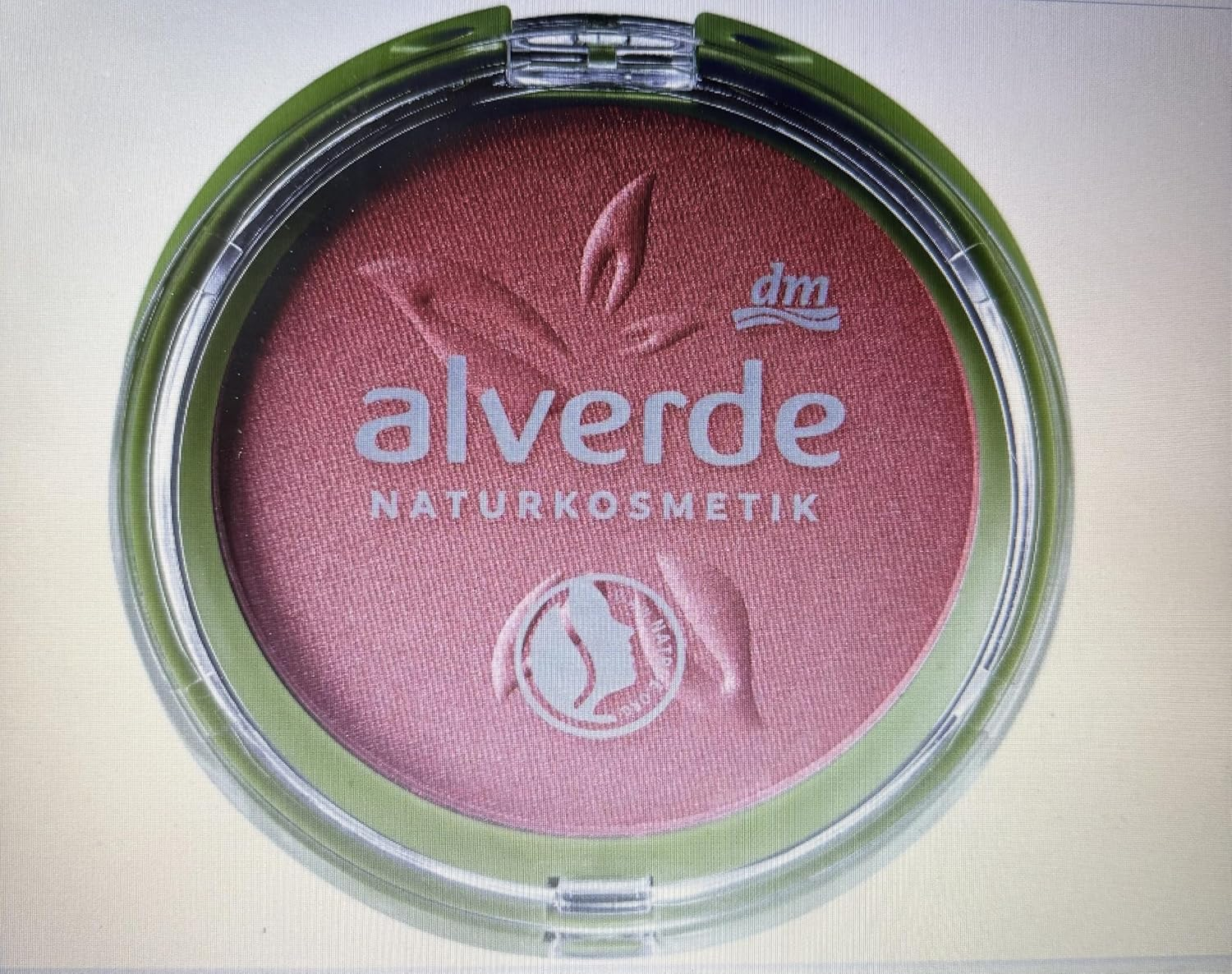 Alverde Natural Cosmetics Blush Holographic 12 Luminous Berry, 4 G