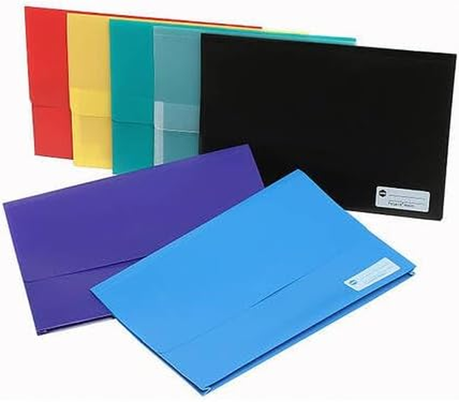 Marbig Polypick Foolscap Document Wallet Yellow image number 1