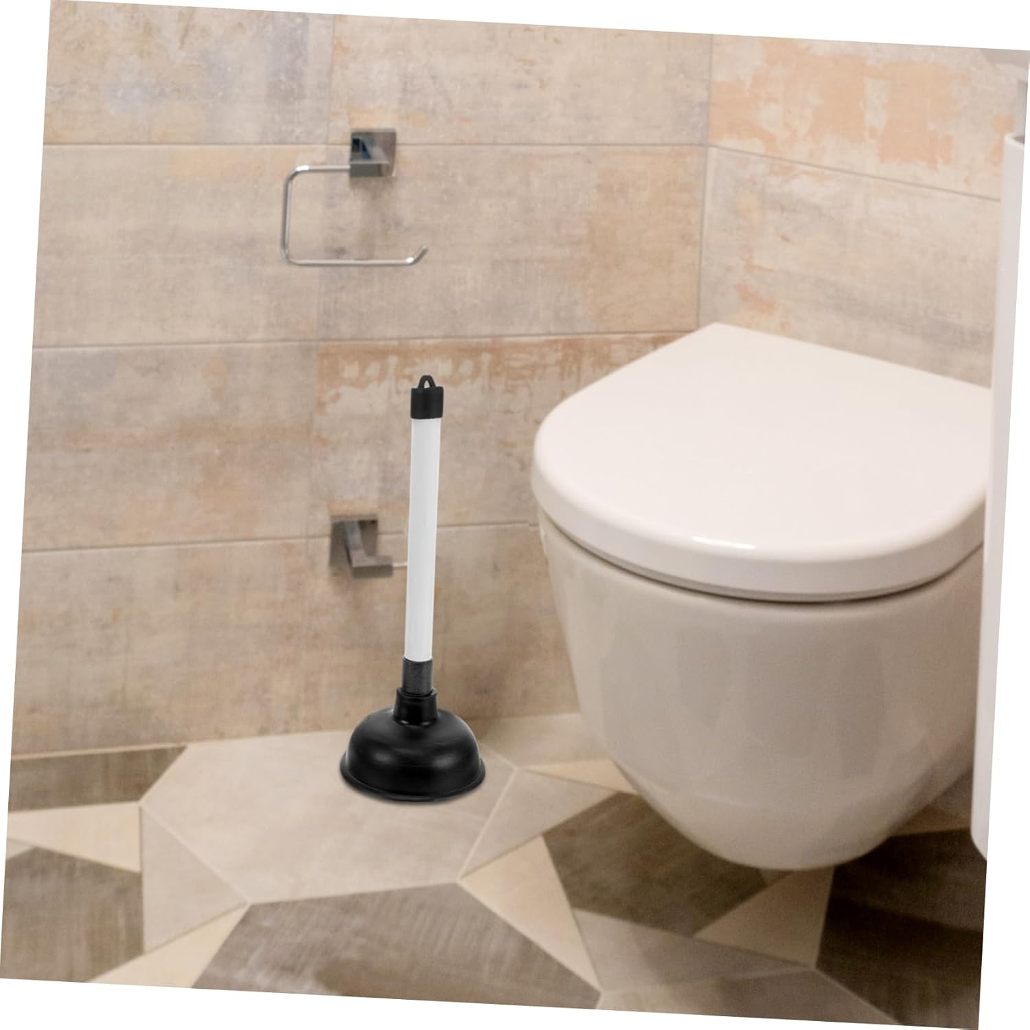 Mobestech Bathtub Drain Tools Water Trough Heavy Duty Plunger Sink Unclogger Tool Home Accessory Small Plunger Kitchen Plunger for Sink Heavy Duty Toilet Plunger Rubber Clearer Household image number 5