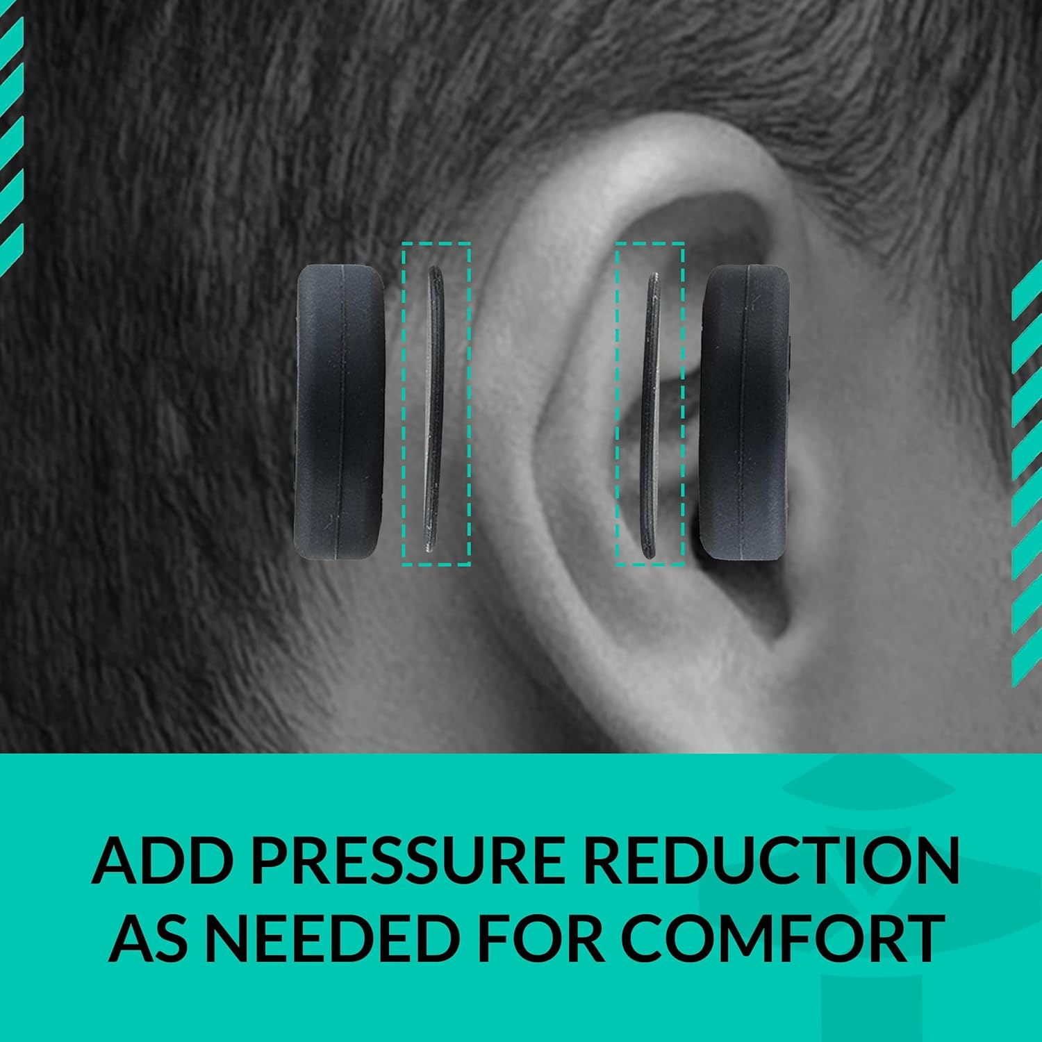 Cauliflower Ear Magnets | 8 Magnets + 8 Compression Reduction Discs Included. Cauliflower Ear Draining Kit for Treatment and Protection against Scarring image number 5