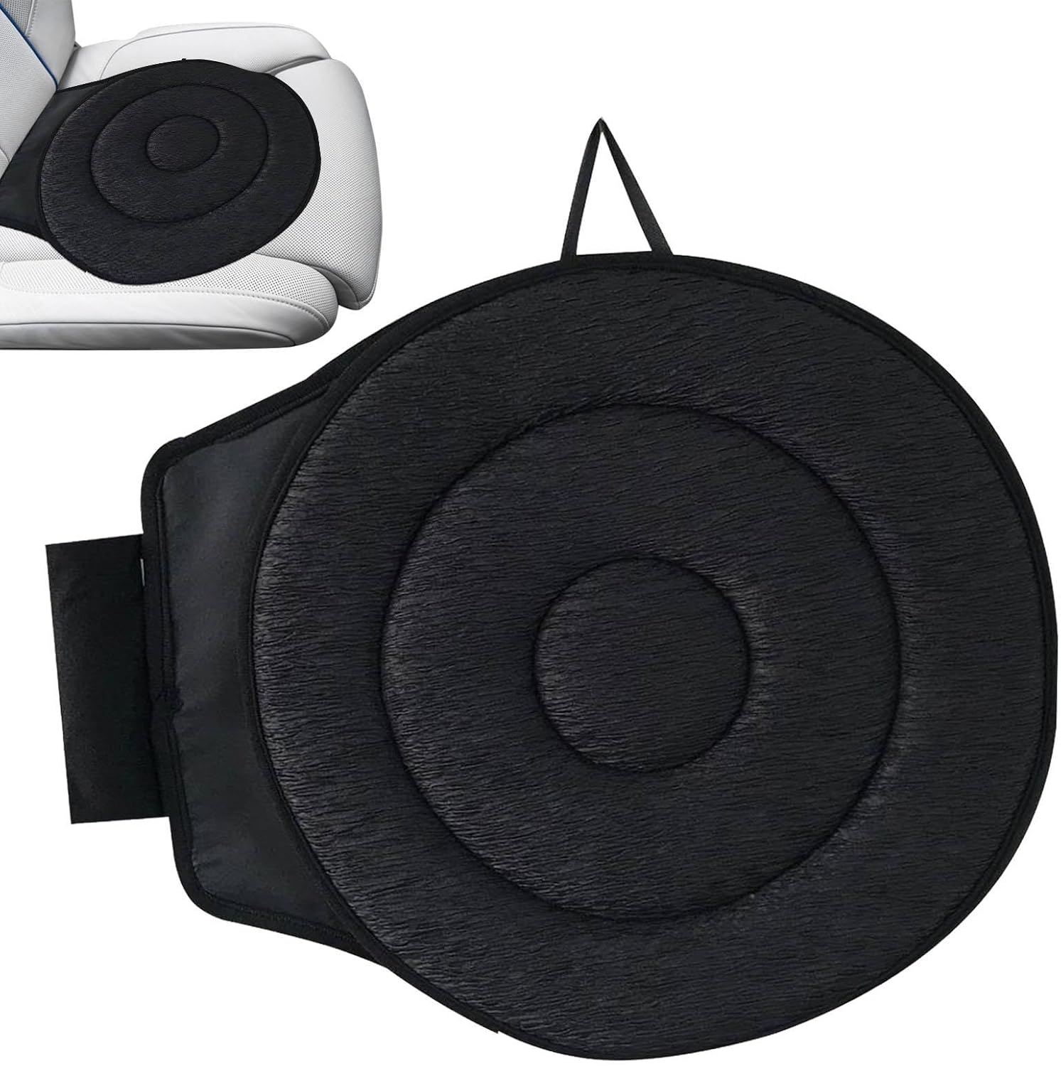 Swivel Car Seat, Swivel Car Seat Cushion for Disabled Elderly, 360 Rotating Seat Cushion for Car, Rotating Car Seat Swivel Cushion Mobility Aid, Breathable - Coffee image number 7