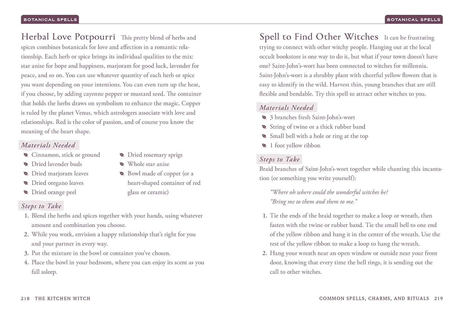 The Kitchen Witch: Your Complete Guide to Creating a Magical Kitchen with Natural Ingredients, Sacred Rituals, and Spellwork image number 5