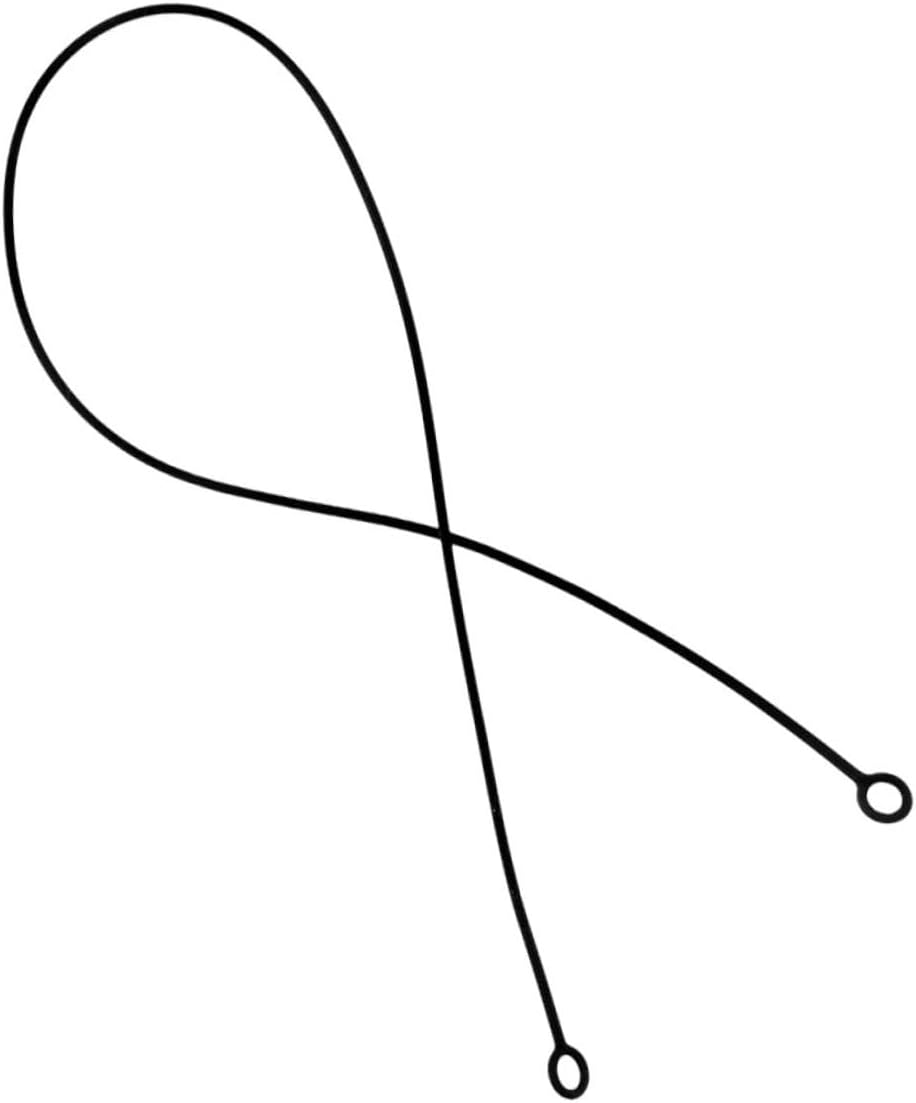 BRIGHTFUFU Earbud Lanyard Strap Portable Detachable Silicone Earbud Lanyard Prevents Loss Easy Carry for Replacement Strap