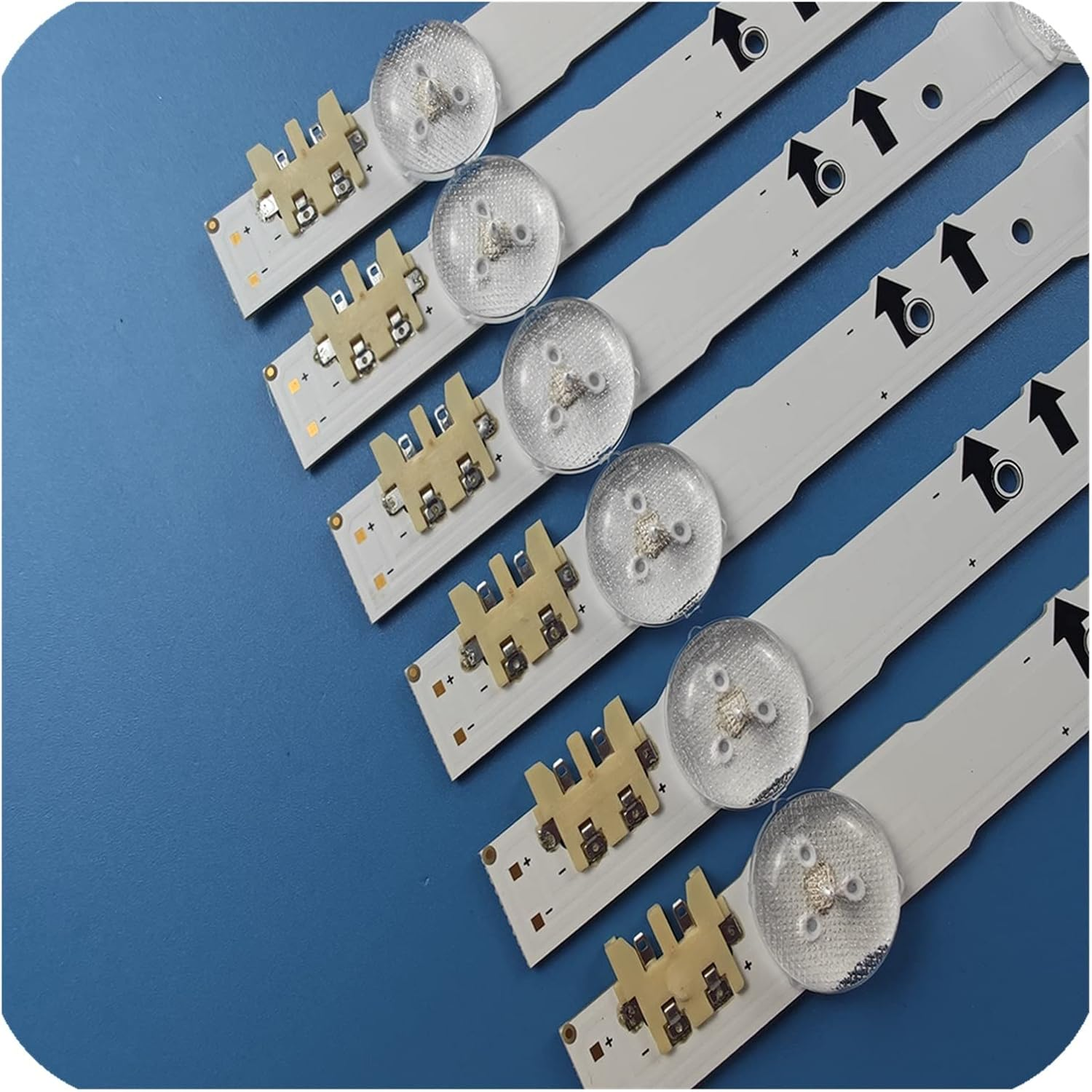 BABCPMPGK LED Backlight Strip Fit for Samsung UE50H6400AW UE50H6400AWXZF UN50J5500 UN50H6350 HG50NE690 UE50J5600 UE50J6200 BN96-30428A 30427A image number 1