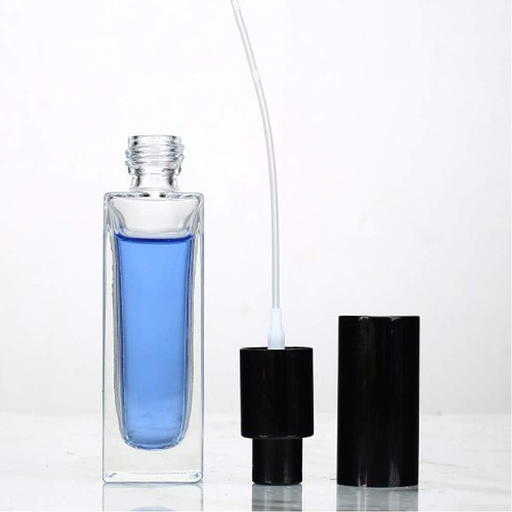 3 Pcs Glass Split Press Bottles Refillable Cosmetics Containers 100ML