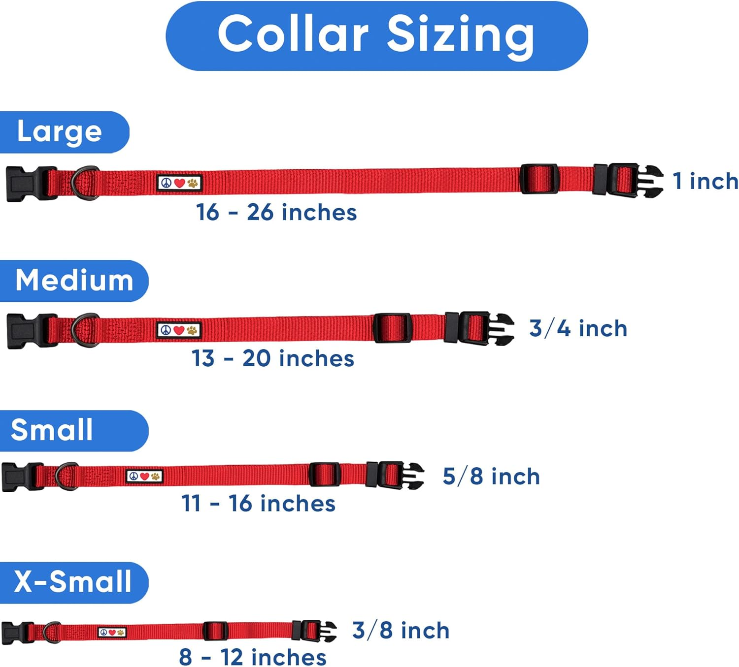 Pawtitas Extra Small XS Reflective Dog Collar - Black, Striped Nylon, Adjustable, Easy to Clean - Suitable for Small Dogs, Dog Training - Yorkie, Chihuahua, Maltese, Shih Tzu, Pomeranian image number 3