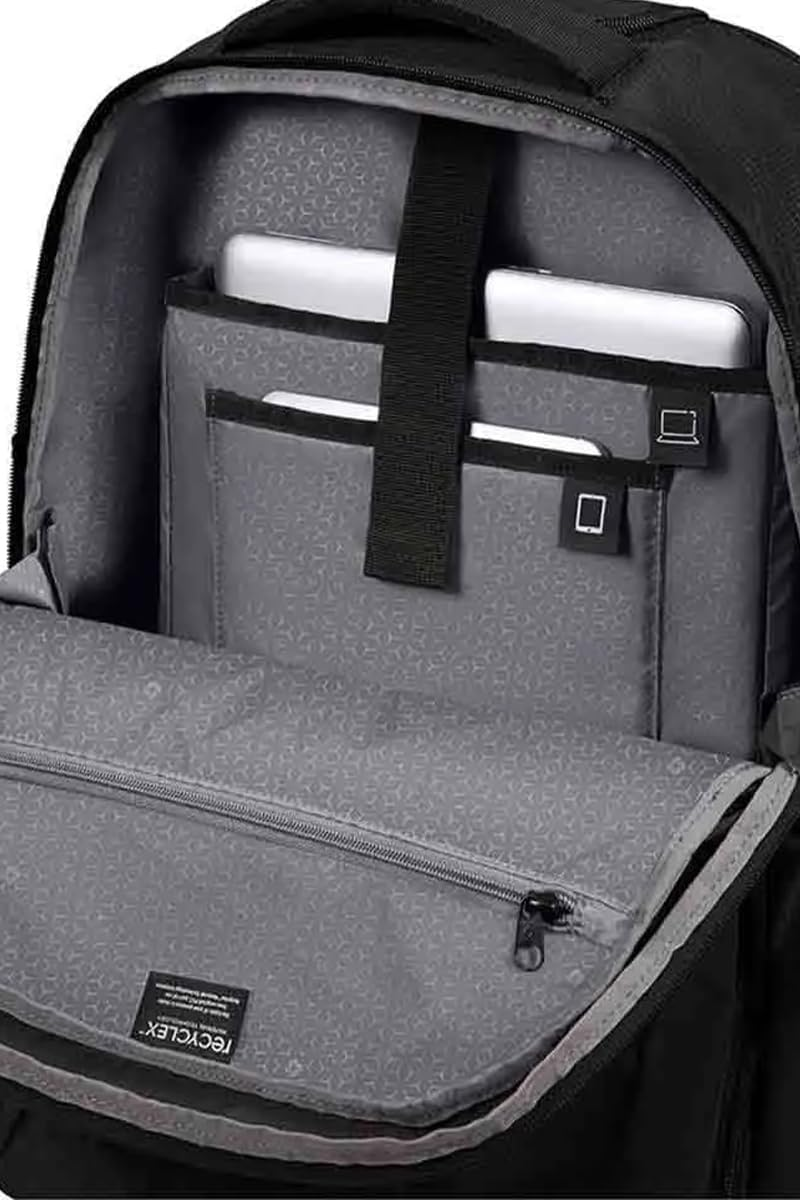 Samsonite Roader 14 Inch Laptop Backpack 17 L Deep Black image number 3