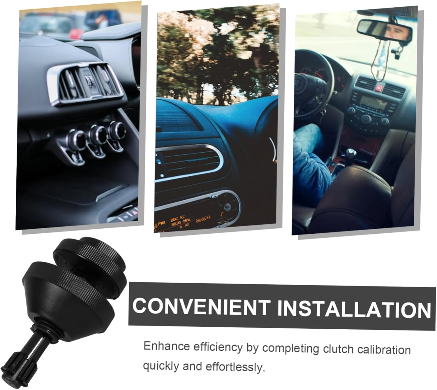 COOLHIYA 1Set Automotive Clutch Aligner Tool Kit Calibration Tools for Accurate Clutch Hole Alignment Wide Compatibility for Various Car Models Essential Mechanic Equipment image number 6