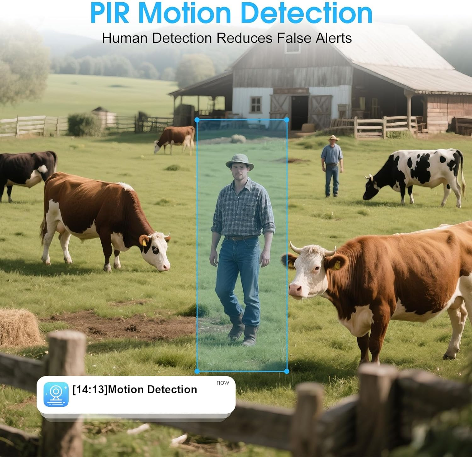 ADVWIN 4G LTE Solar Security Camera, Outdoor No Wifi Wireless Home Surveillance, with Colour Night Vision, 355&deg;/90&deg; Swivel, PIR Motion Alarm, 2-Way Audio, for Farm, Construction Site, Warehouse Use - Solar-4G Lte-Single Cam image number 4