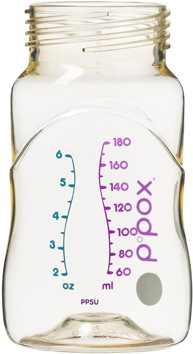 B.Box PPSU Breastfed Baby Bottle, Sage, 180 Ml Capacity image number 3