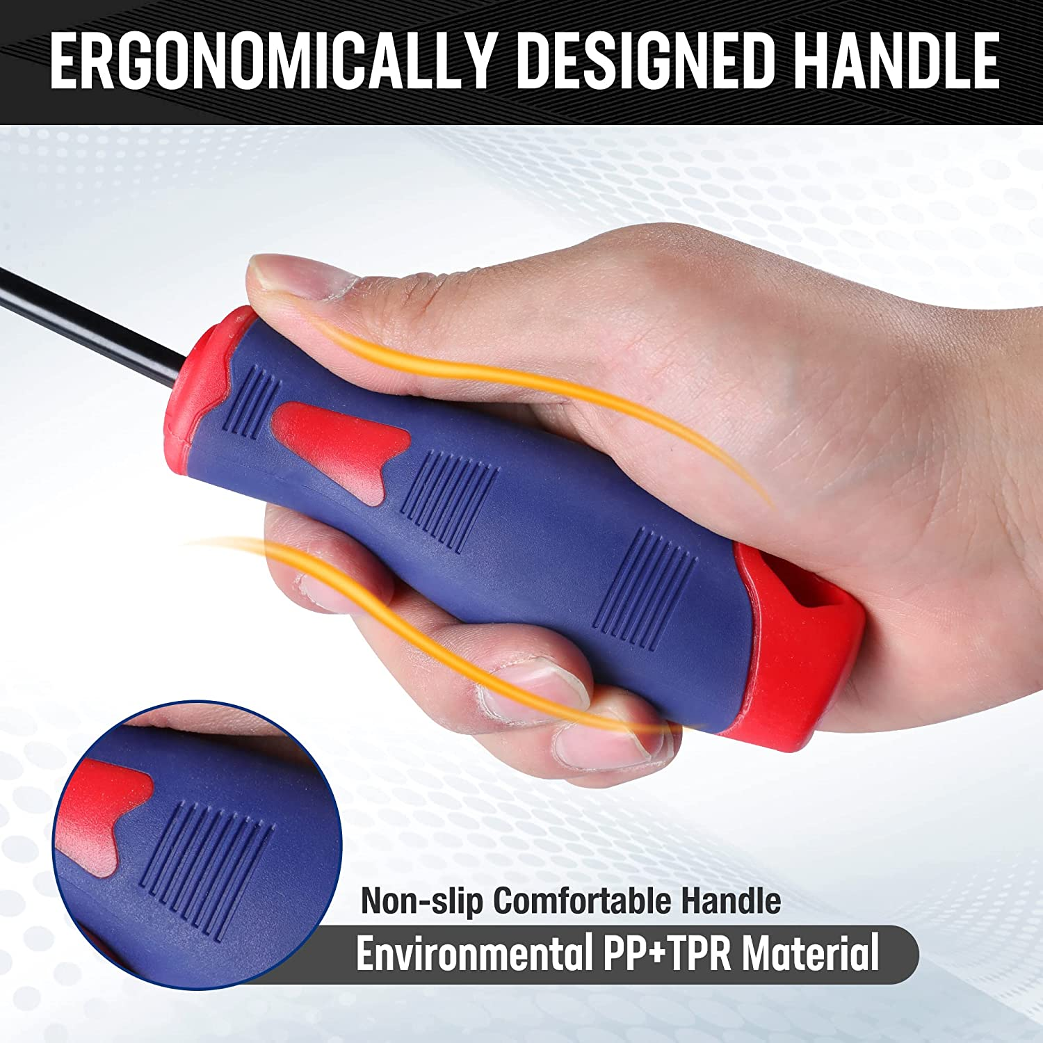 WORKPRO 9Pcs Precision Pick & Hook Set with Scraper, Automotive & Electronic Hand Tools, W000846A image number 3