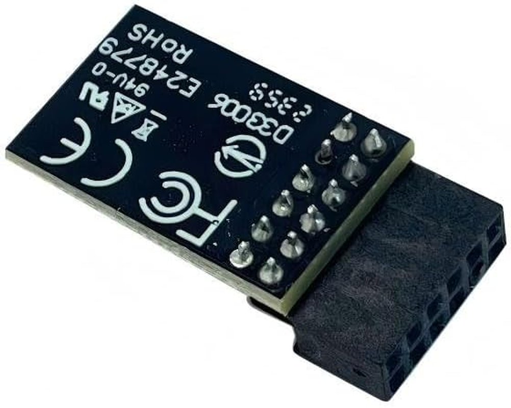TPM2.0 SPI 12Pin Module with SLB9670 Replacement for Gigabyte Motherboard Z790 D/D Ax/Eagle,Z790 AORUS Elite AX Ice/Elite X WIFI7/XTREME X,Z790M AORUS Elite/Ax ICE/AX Encryption Security Module