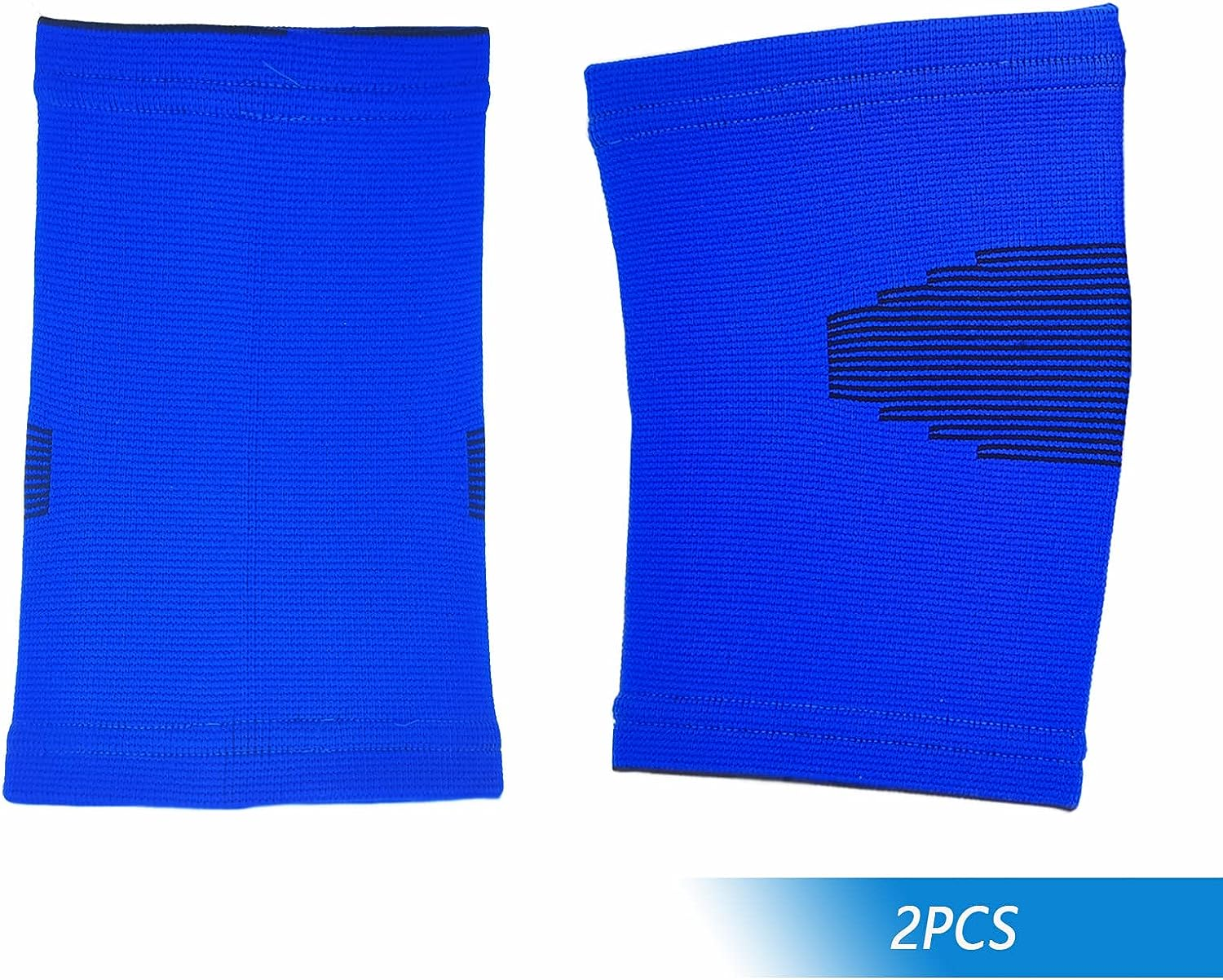 2Pcs Kids Knee Sleeve,Knee Brace Children,Fully Wrapped Non-Slip Elastic Basketball Knee Pad,Knitting Compression Knee Sleeves Children Knee Protector Cover for Volleyball Running Football Cycling image number 6