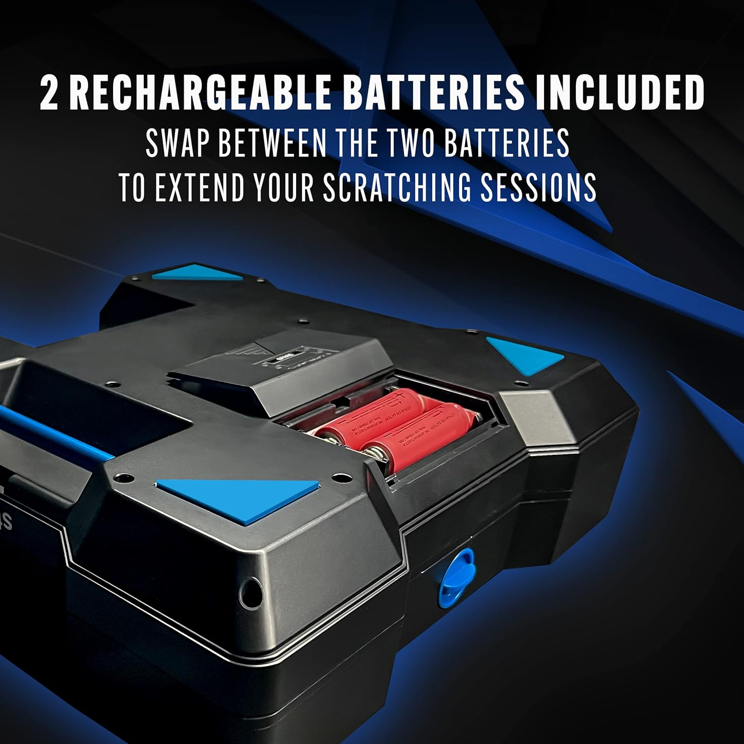 Stanton STX - Portable Scratch DJ Turntable with Innofader Nano Crossfader, Bluetooth, Pitch Slider, USB Recording, Speaker, 2 Rechargeable Batteries image number 5