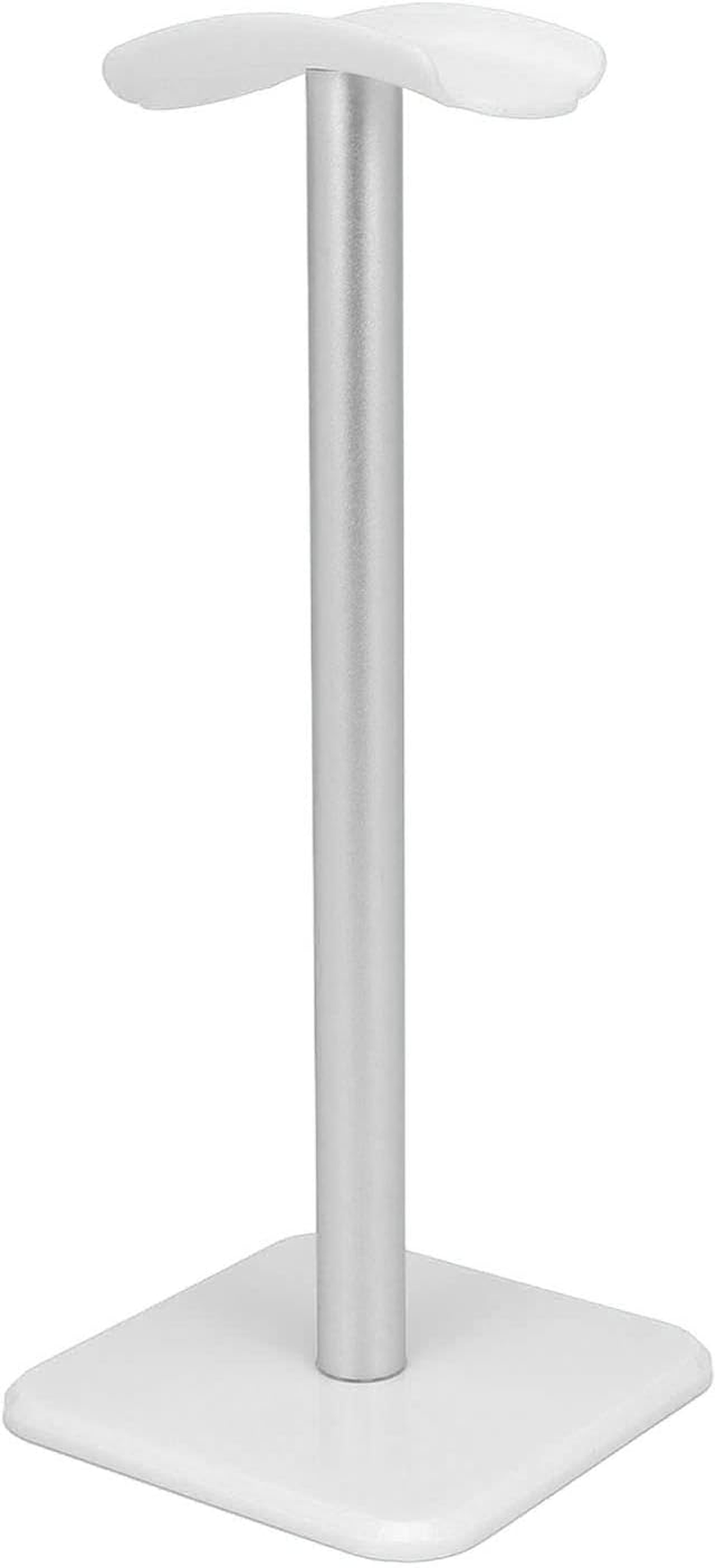 Headphone Stand, Universal Gaming Headset Holder with Aluminum Supporting Bar Non Slip Base Earphone Stand for All Headphone Sizes, for Home Gaming Office Earphone Accessories (Black)