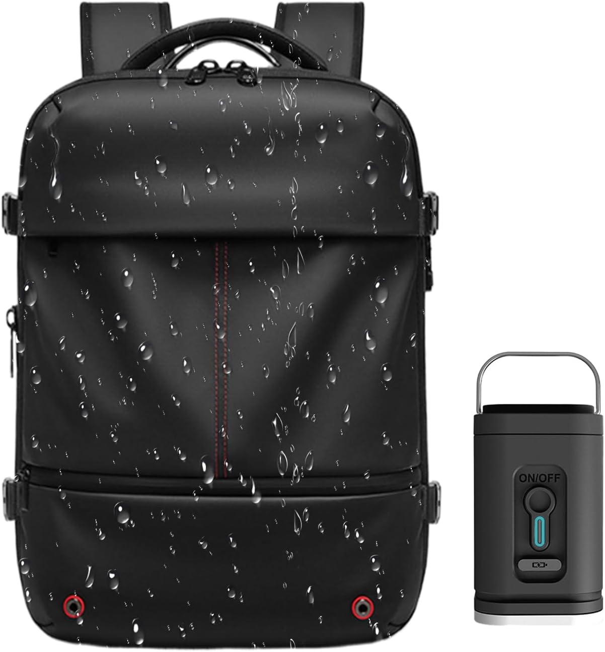 Vacuum Backpack - Travel Backpack | Carry-Ons Hand Luggage Bag | Cabin Bag | 48L Large Capacity Expandable Travel Rucksack | Laptop Bag for Business Trip Ranch Overnight Adventure Urgency image number 5