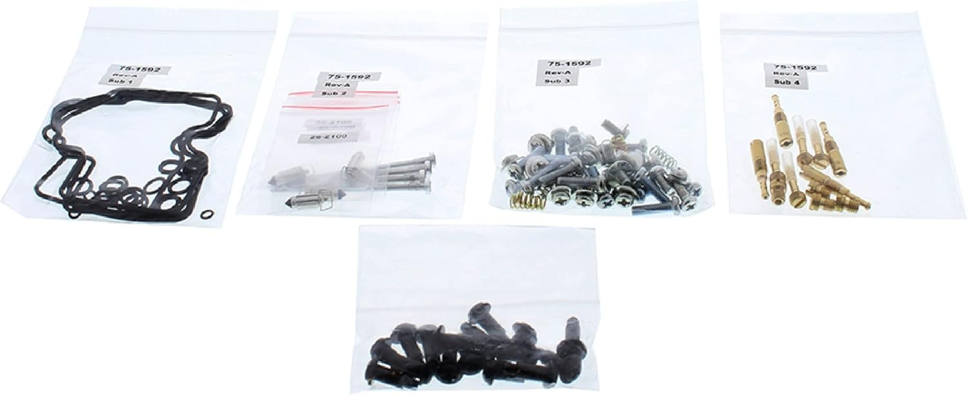 All Balls Racing 26-1677 Carburetor Rebuild Kit image number 2
