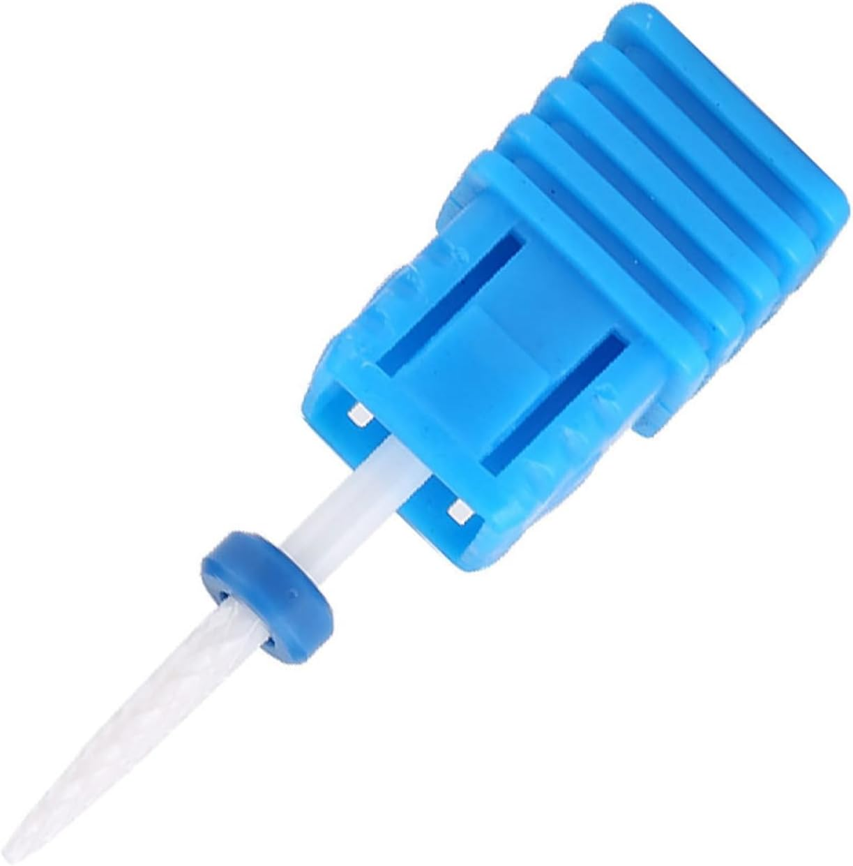 Nail Drill Bits, 5 Type Ceramic Nail Drill Bits Nail Grinding Head Display Stand Nail Art Tools for Manicure Drills Machine (Fire Arrow M) - Fire Arrow M image number 5