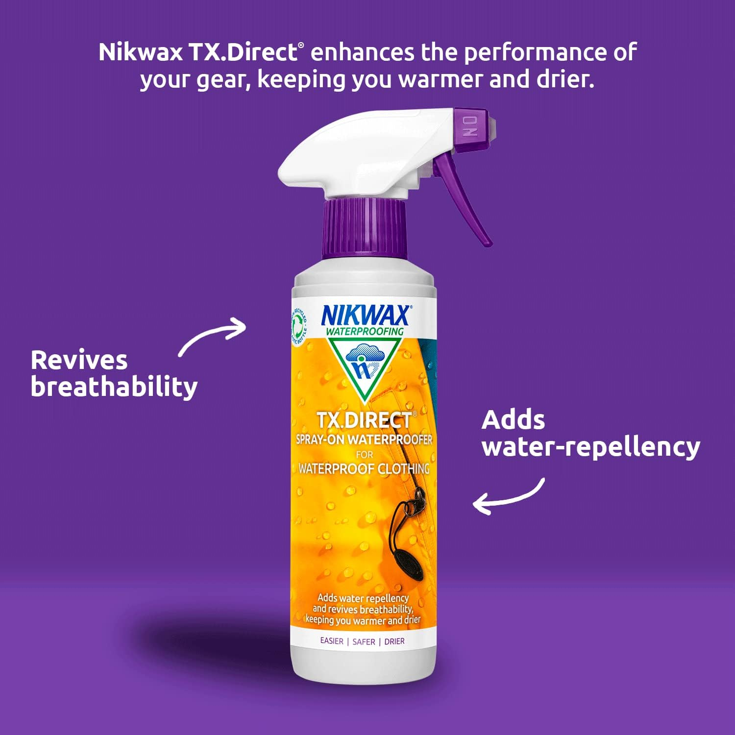 NIKWAX 575P01 Tx.Direct Spray-On, 5 LTR image number 1