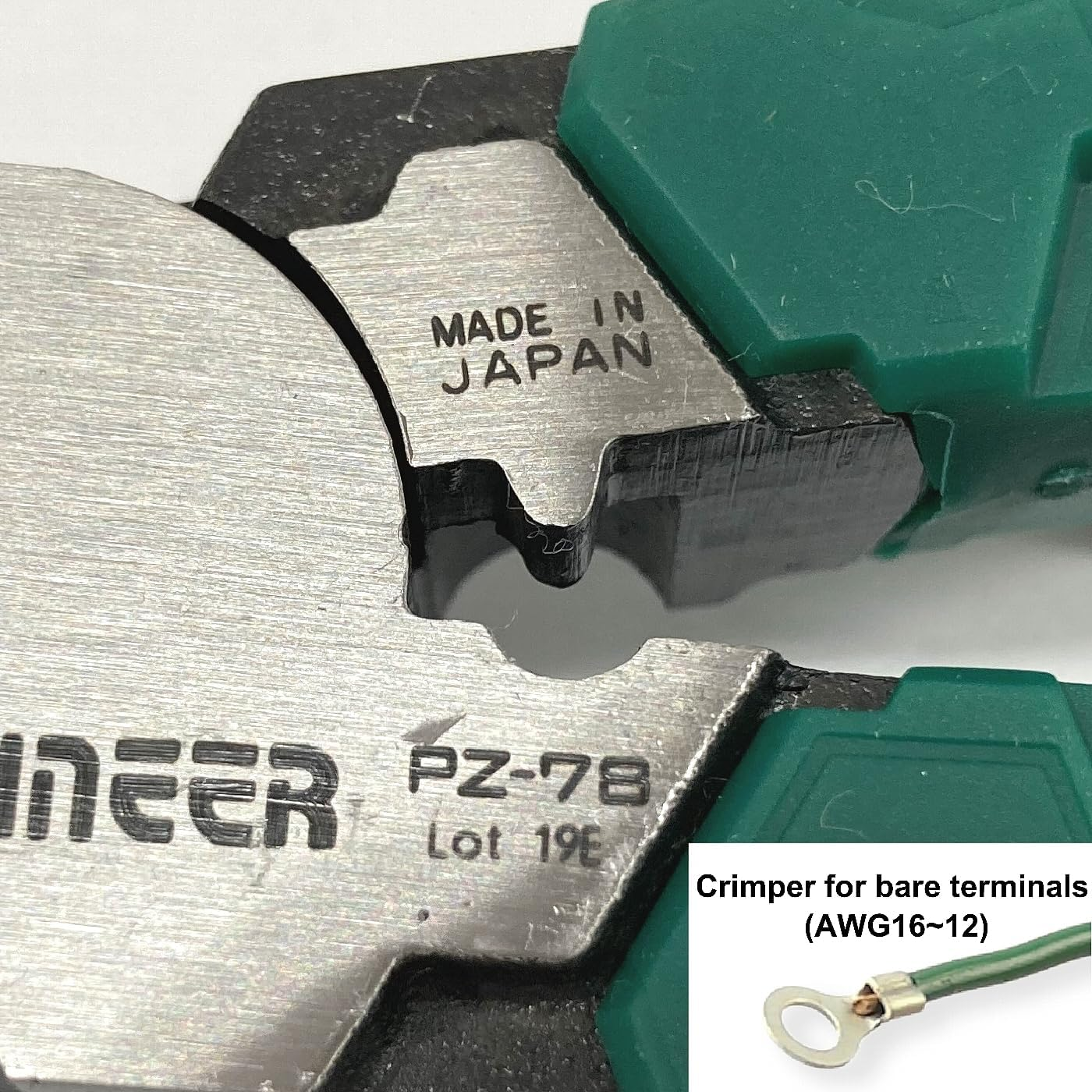 Engineer Neji-Saurus EL PZ-78 for Electricians, Simple Crimping Function, Stripped Screws, Broken Screws, Rusted Screws, &Phi;0.1-0.4 Inches (3-9.5 Mm)