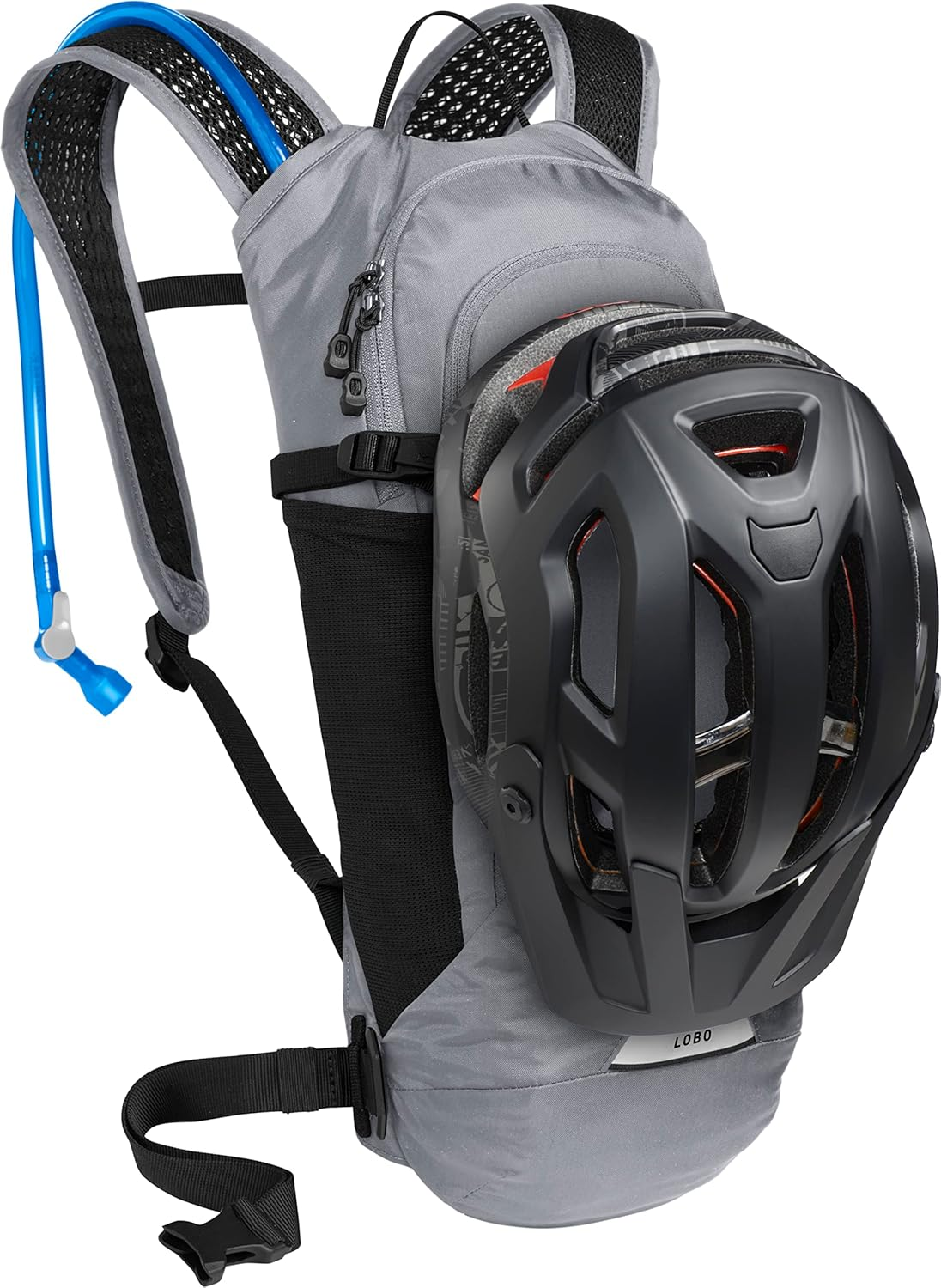 Camelbak Lobo 9 Bike Hydration Backpack - Helmet Carry - Magnetic Tube Trap- 70Oz image number 6