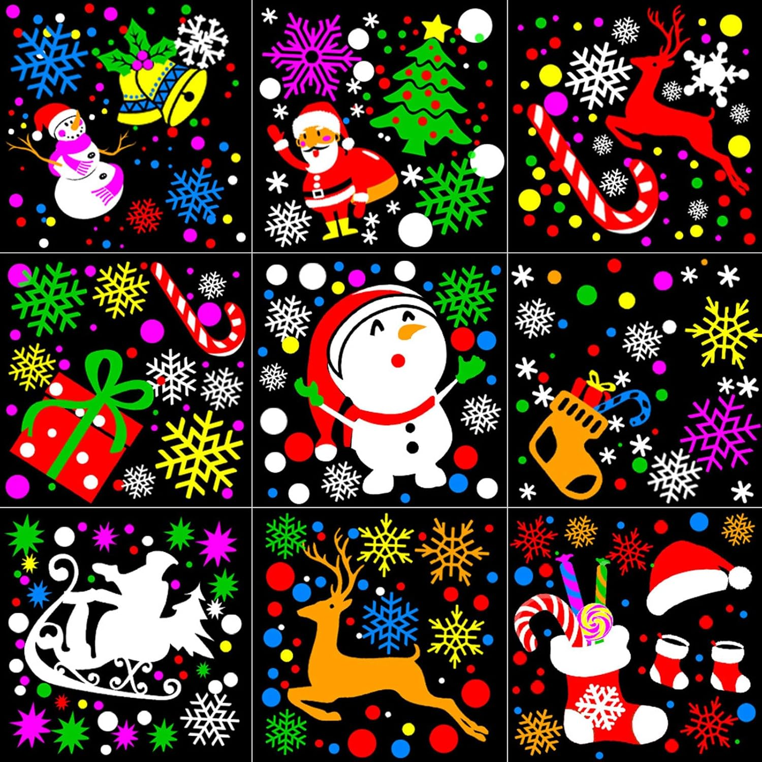 Christmas Projector Light, Automatic Rotation USB LED Snowflake Decorative Christmas Projector Lights Landscape Spotlight LED Projection Lamp with Wide Coverage Area, Clear and Colorful Projection