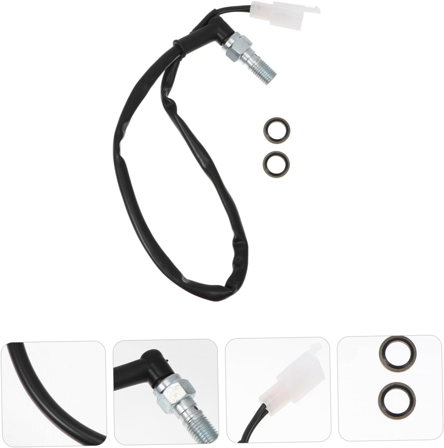 BUGUUYO Lightweight Motorcycle Hydraulic Brake Switch Line Front Brake Motorbike Hydraulic Pressure image number 5