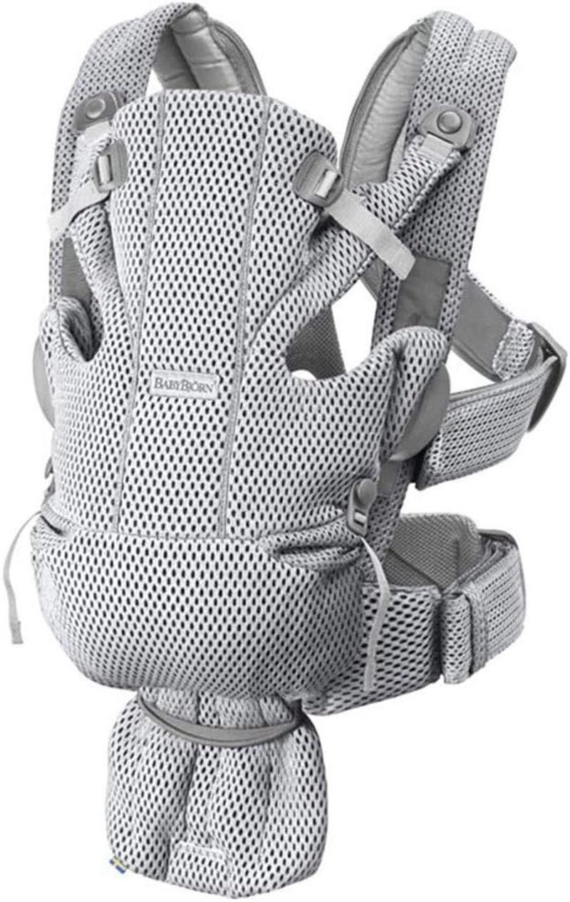 Babybj&ouml;rn Baby Carrier Move, 3D Mesh, Grey - Navy Blue image number 6