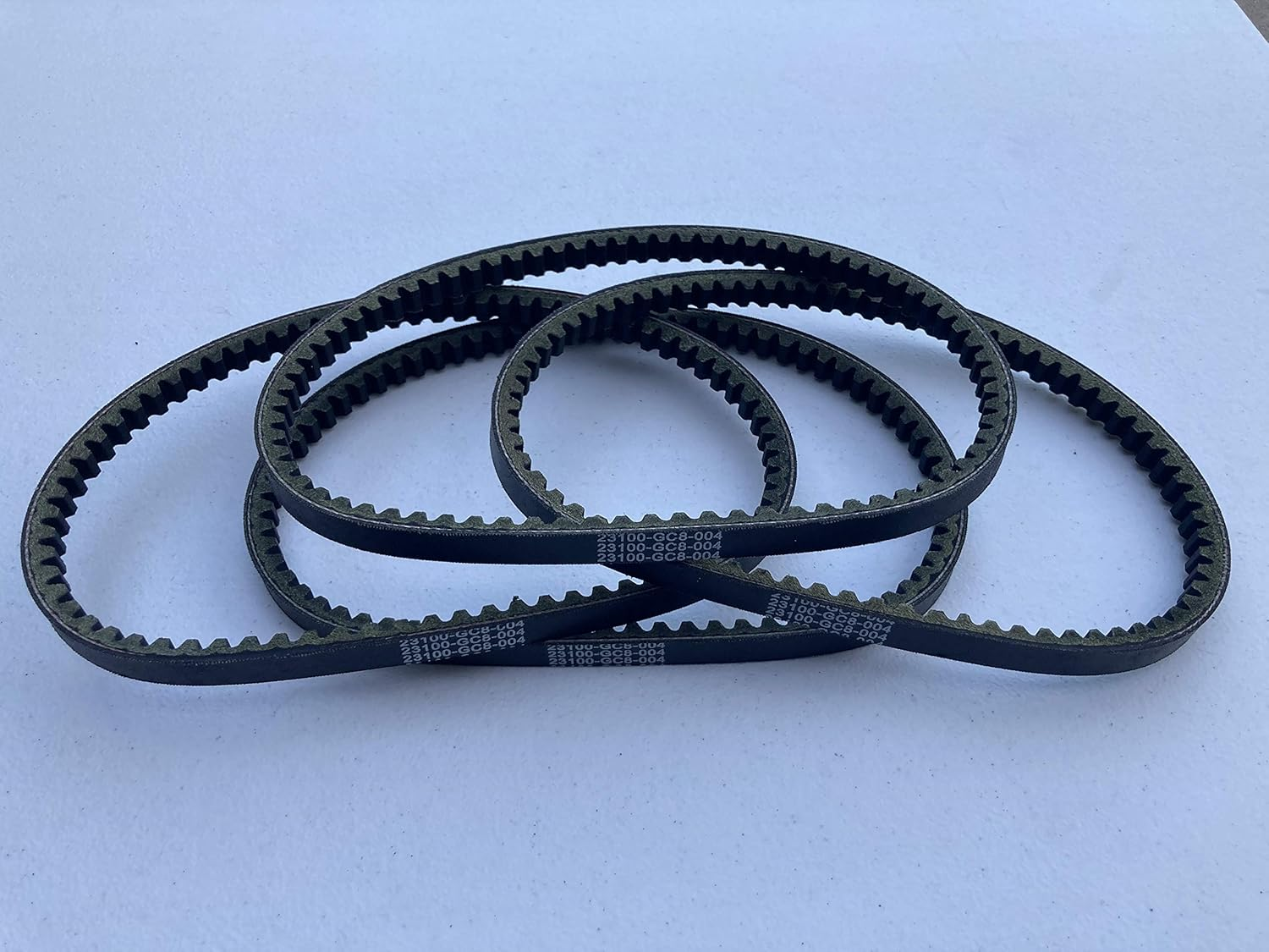 1983-1985 Replacement Honda Aero 80 Drive Belt Automotive Replacement Parts NH80 23100-GC8-004 and 23100-GN3-670. 745X15X30!!!! image number 1