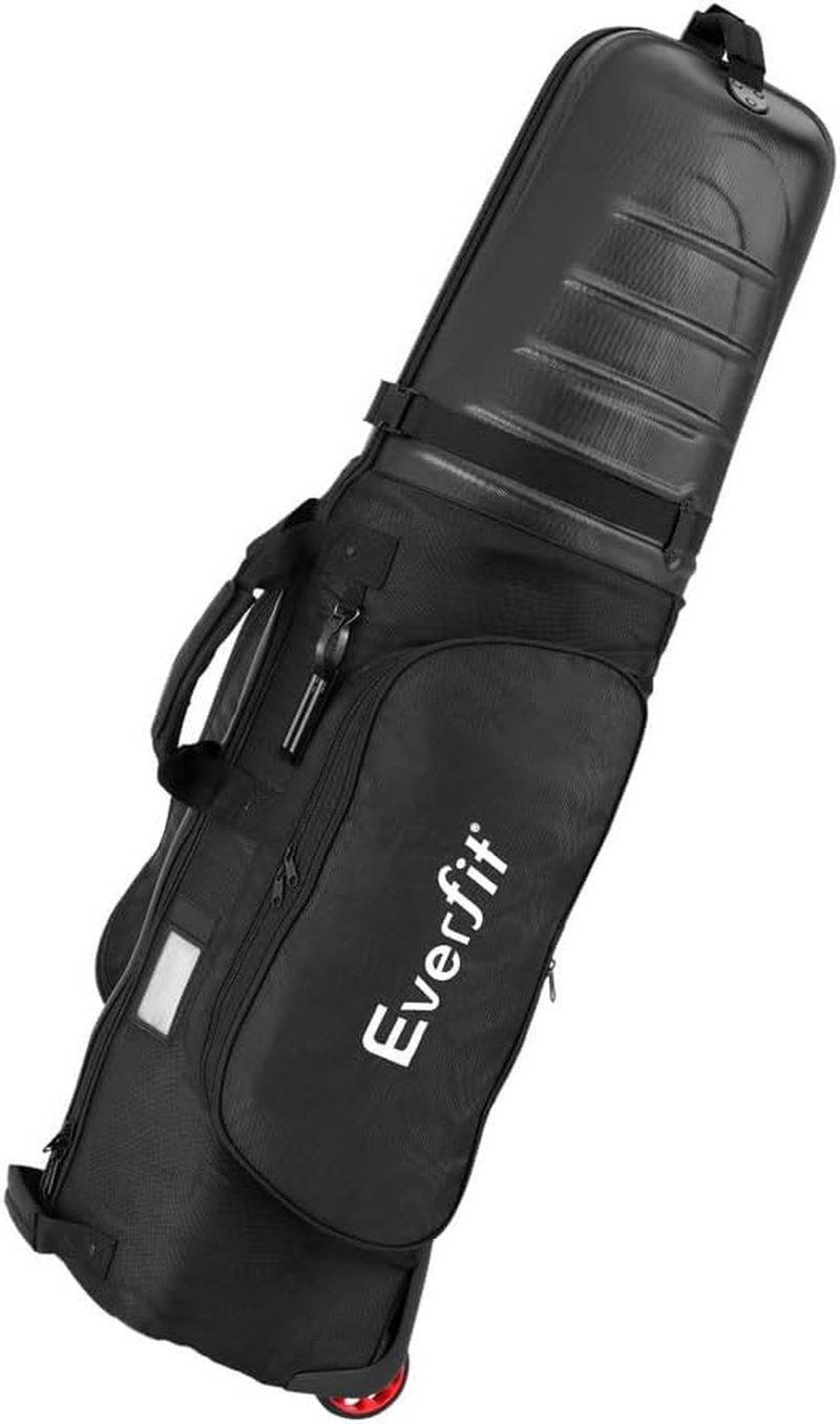 Everfit Golf Travel Bags for Airlines with Wheels Golf Clubs Hard Case Foldable image number 4