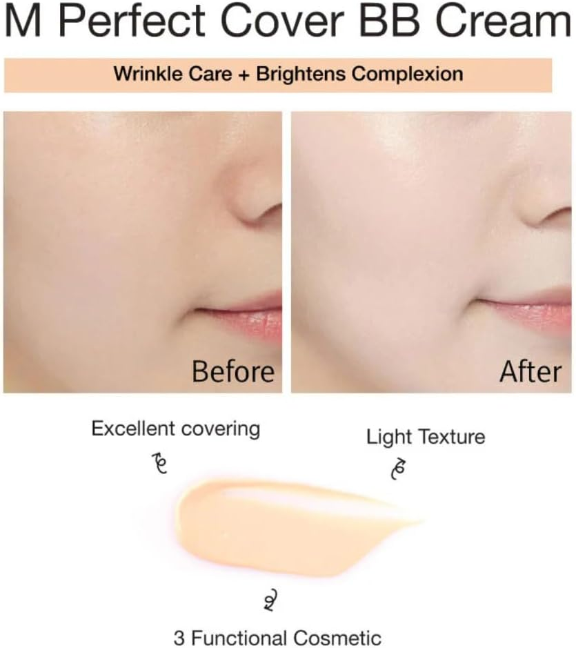 M Perfect Cover BB Cream Ex No.23 Natural Beige 50Ml X 2EA. Duo Set for MISSHA (2 Tubes) image number 3